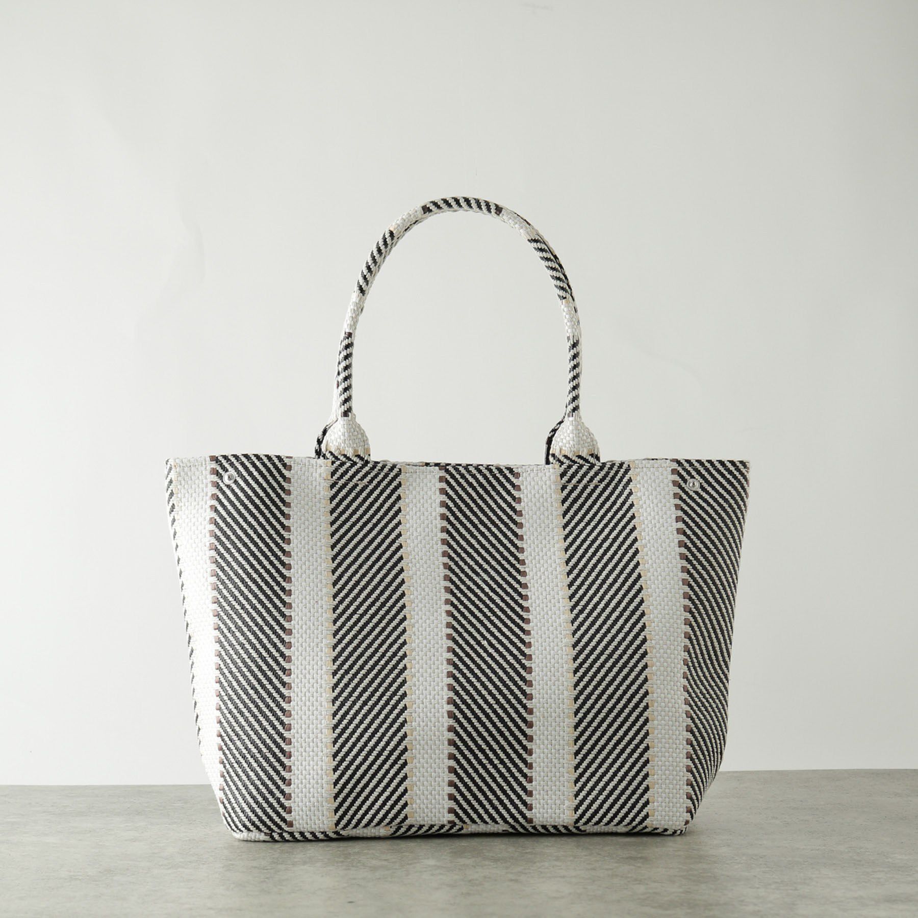 GALLEST「カラーモザイクバッグ」|トートバッグ|ブラック(319)