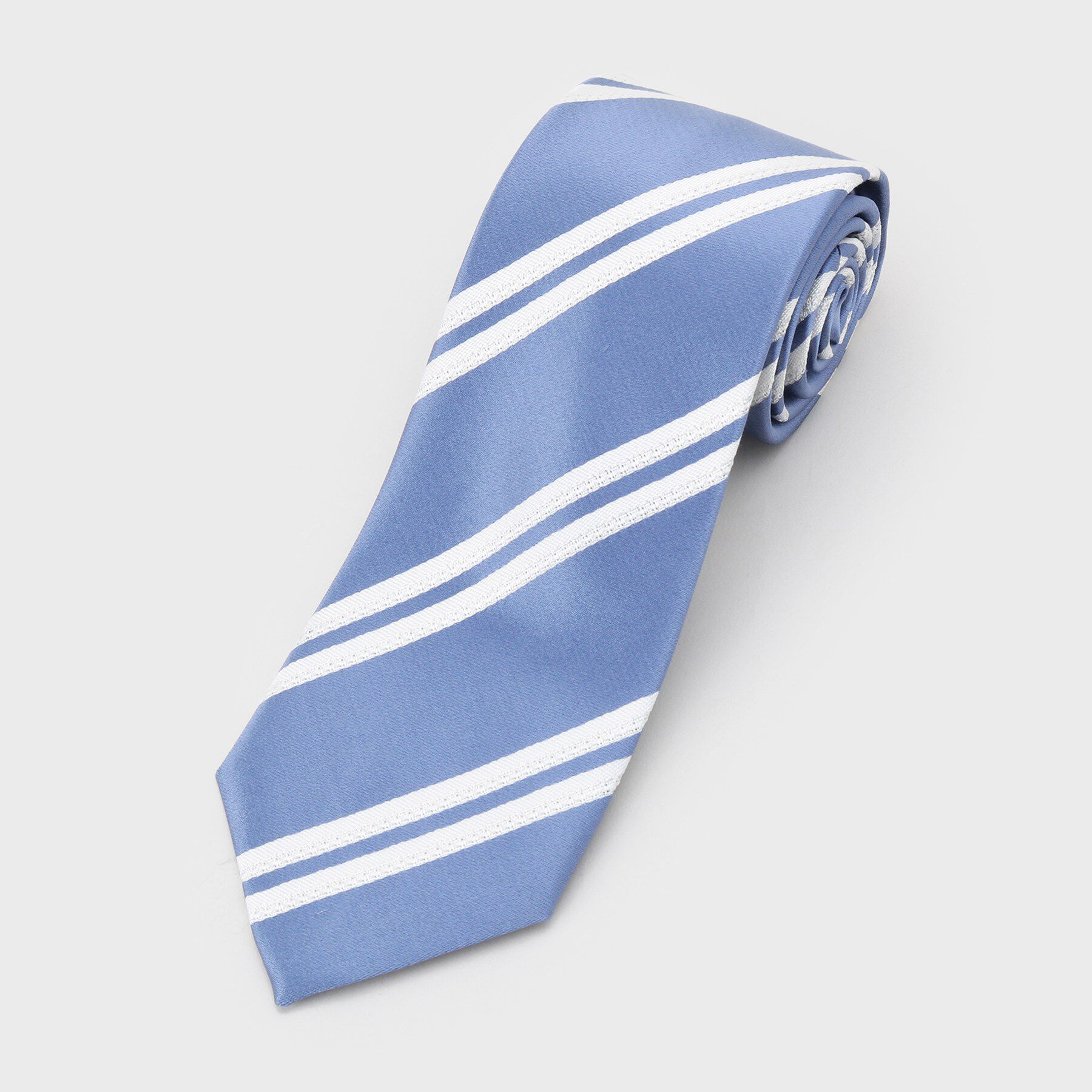 TAKEO KIKUCHI「【タンザワシルク】フレスコストライプ」|ネクタイ・蝶ネクタイ|ブルー(391)