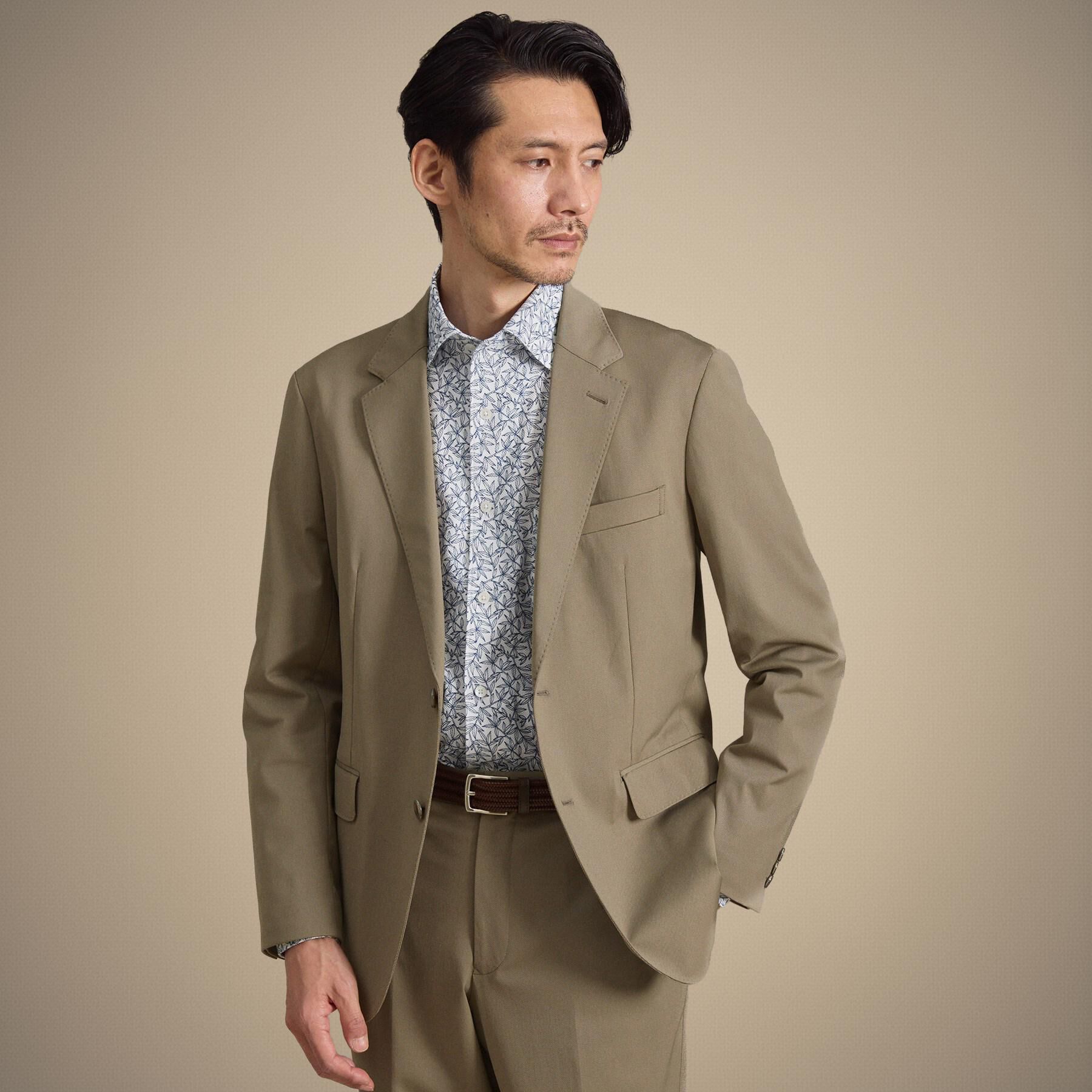 TAKEO KIKUCHI「None Of Stress ライト ジャケット」|テーラードジャケット|ピンクベージュ(05