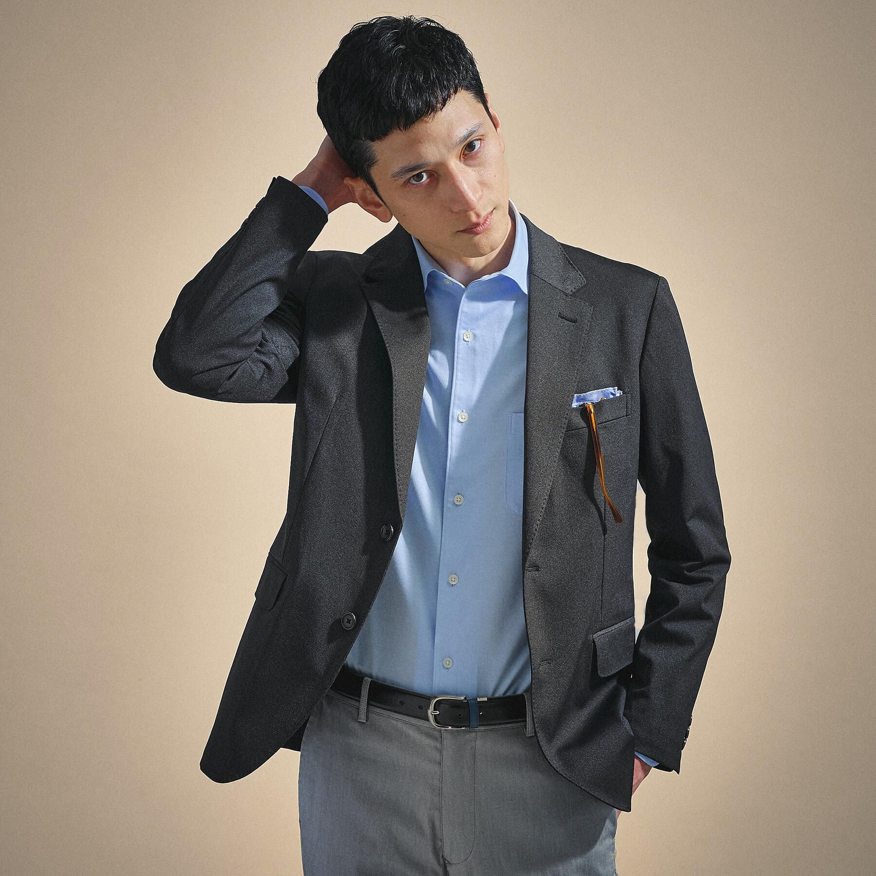 TAKEO KIKUCHI「None Of Stress ライト ジャケット」|テーラードジャケット|