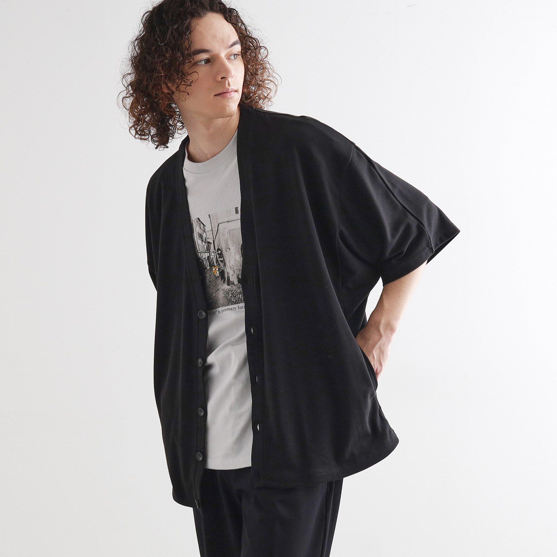 tk.TAKEO KIKUCHI「ドルマンカーディガン」|カーディガン|