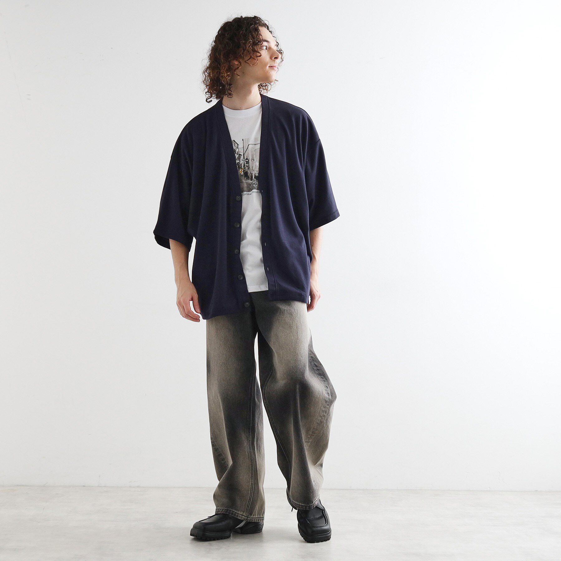 tk.TAKEO KIKUCHI「ドルマンカーディガン」|カーディガン|