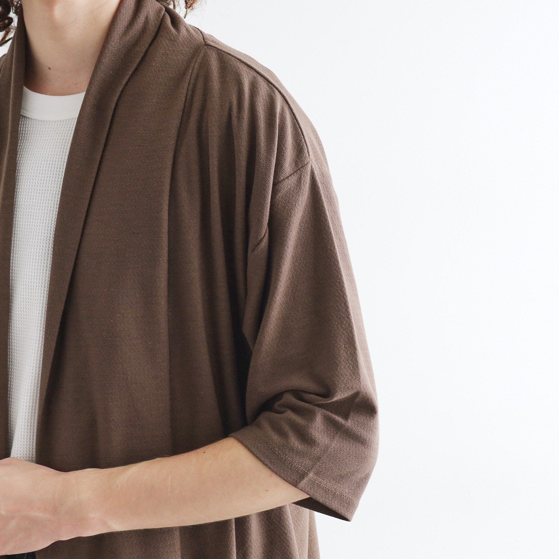 tk.TAKEO KIKUCHI「ショールロングコーディガン」|カーディガン|