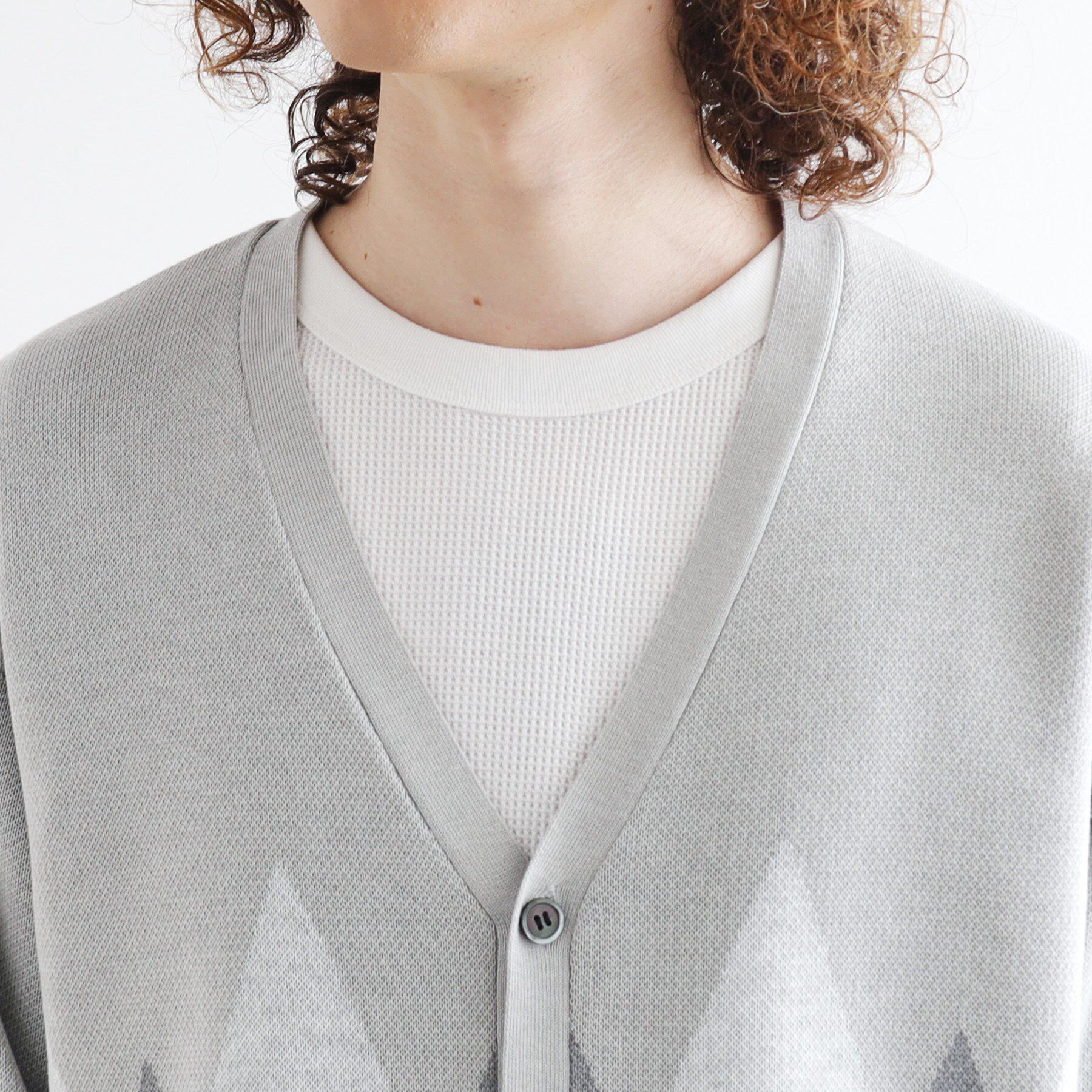 tk.TAKEO KIKUCHI「アーガイルカーディガン」|カーディガン|