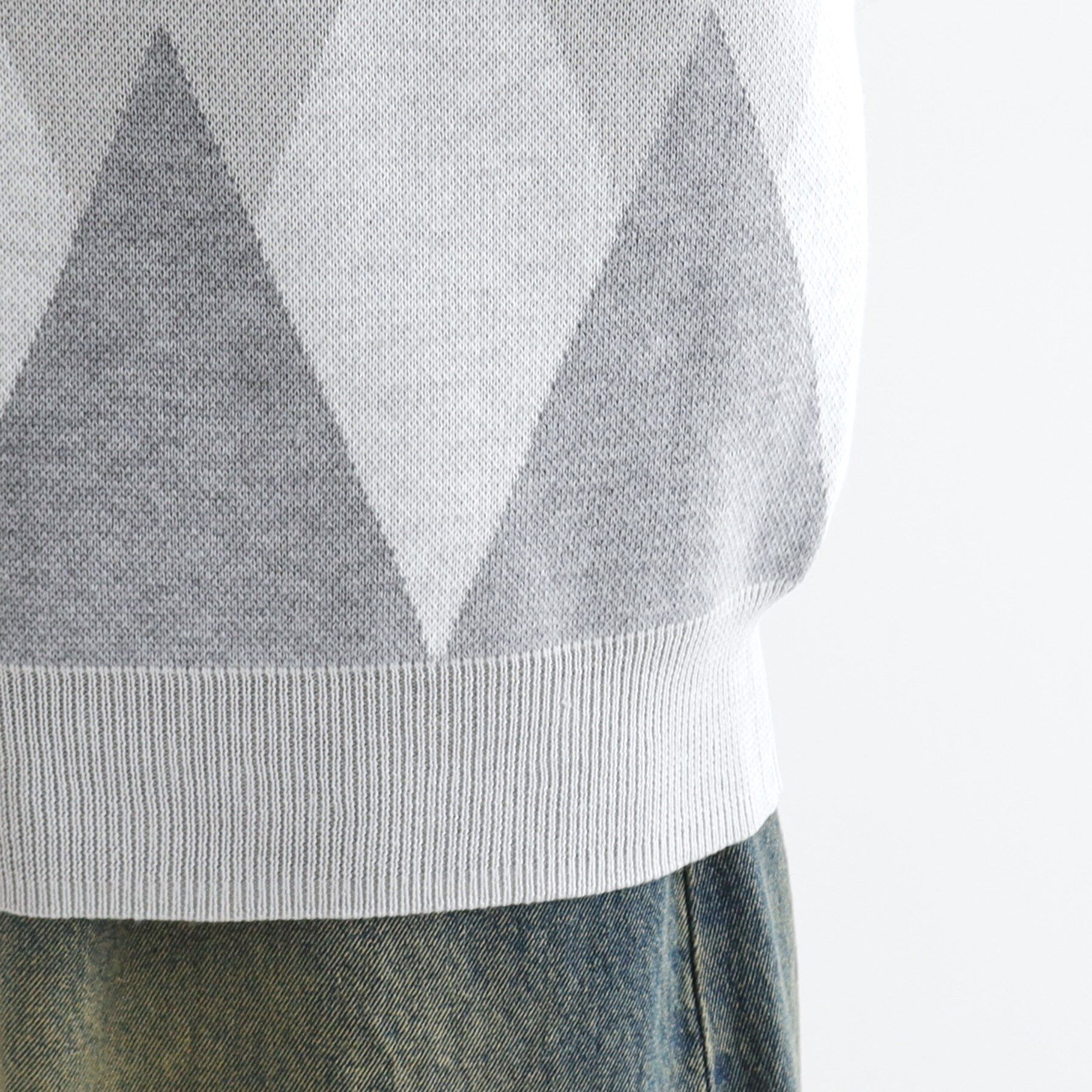 tk.TAKEO KIKUCHI「アーガイルカーディガン」|カーディガン|