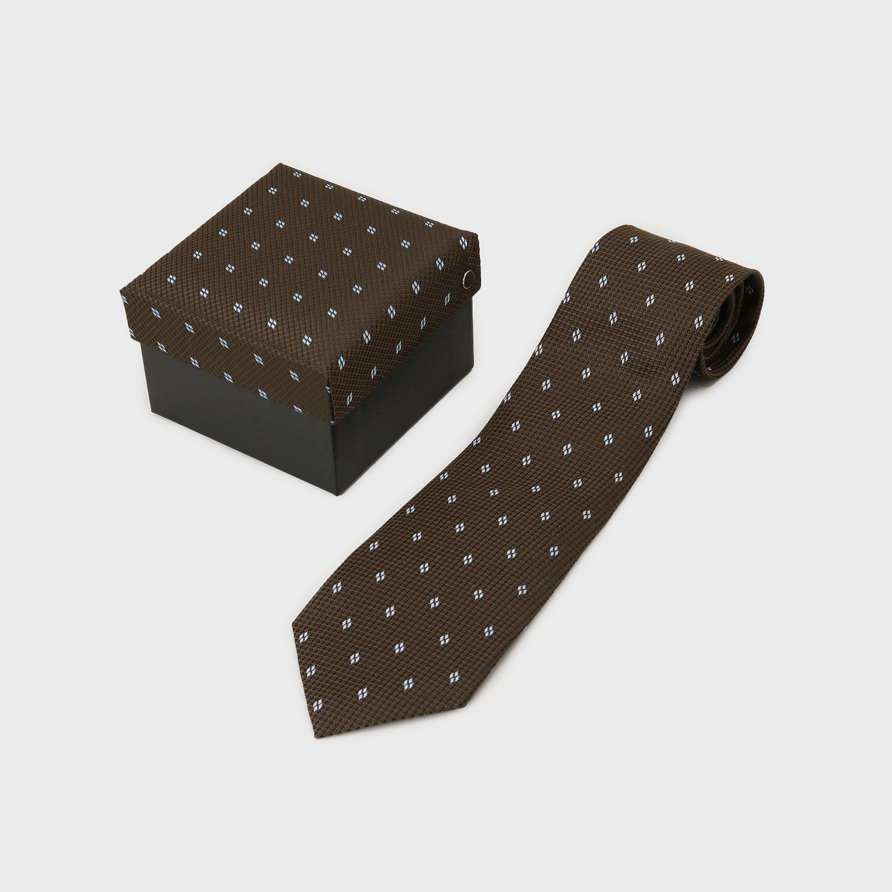 tk.TAKEO KIKUCHI「【ボックス付き】シルクネクタイ」|ネクタイ・蝶ネクタイ|ブラウン(543)