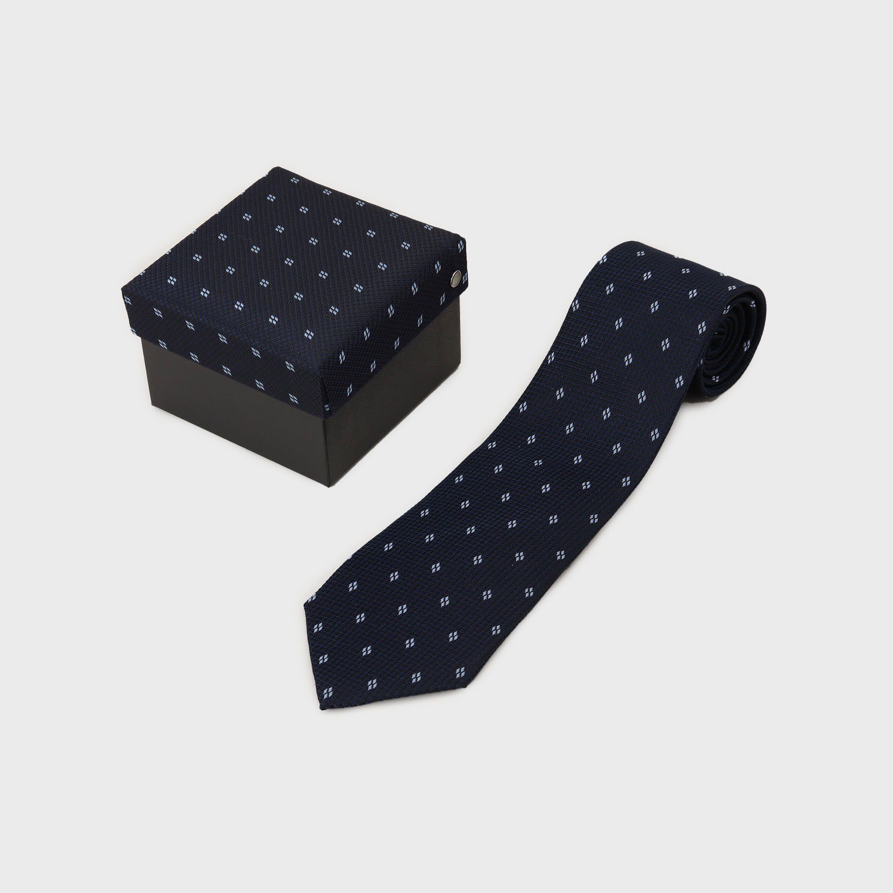 tk.TAKEO KIKUCHI「【ボックス付き】シルクネクタイ」|ネクタイ・蝶ネクタイ|ネイビー(594)