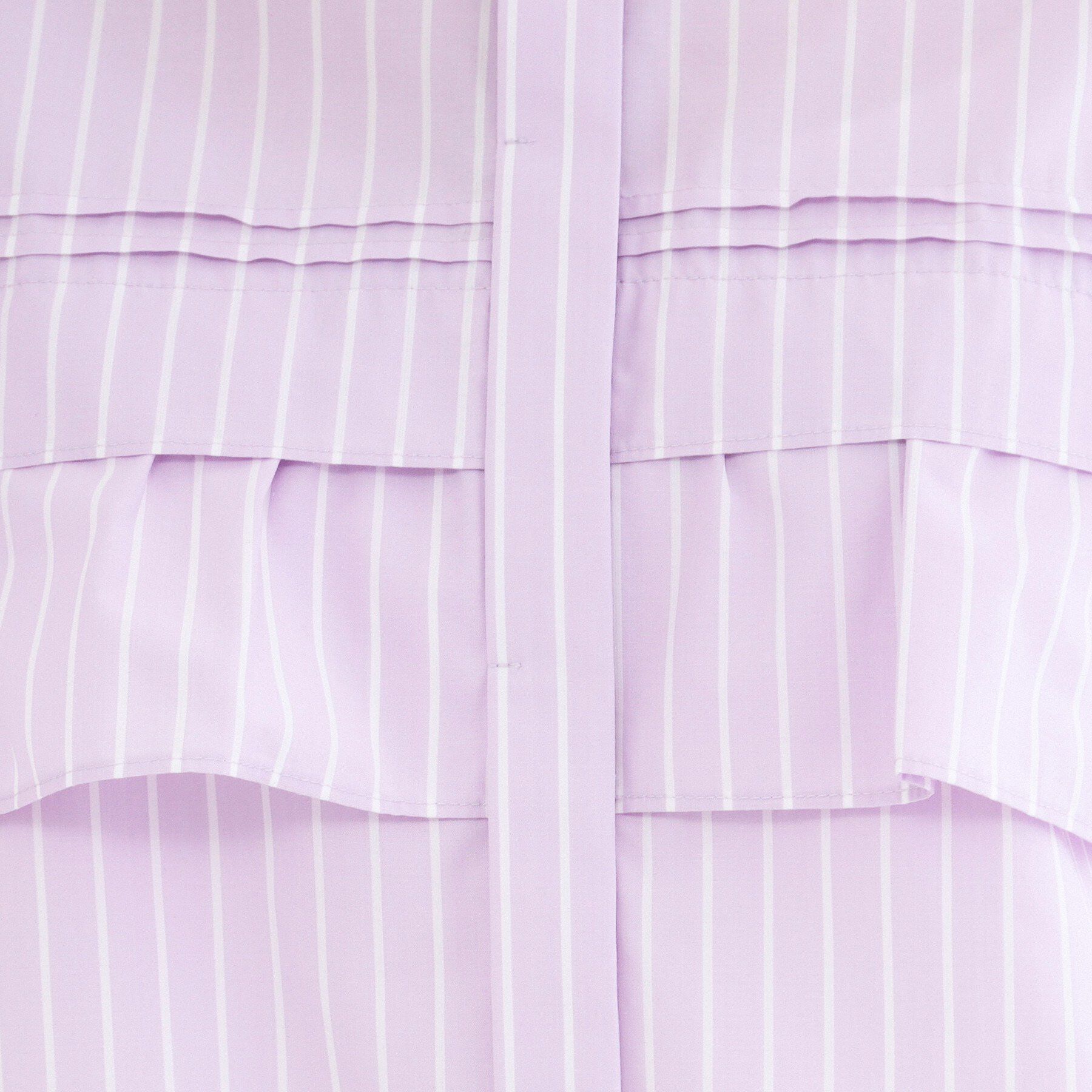 OPAQUE.CLIP「タックフリルシャツ【洗濯機OK】」|シャツ・ブラウス|