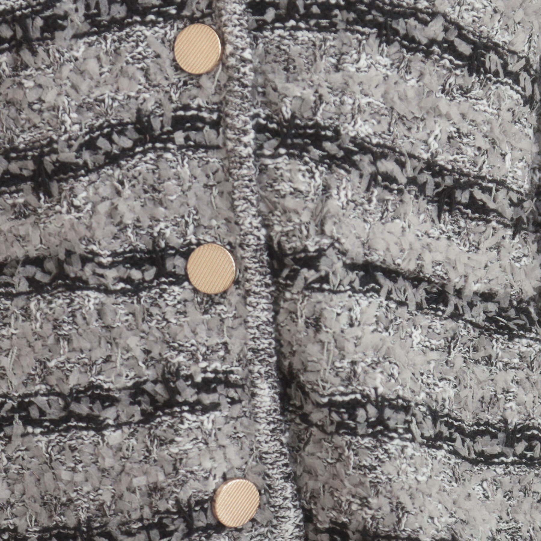 Couture broach「ツイード編みカーディガン」|カーディガン|