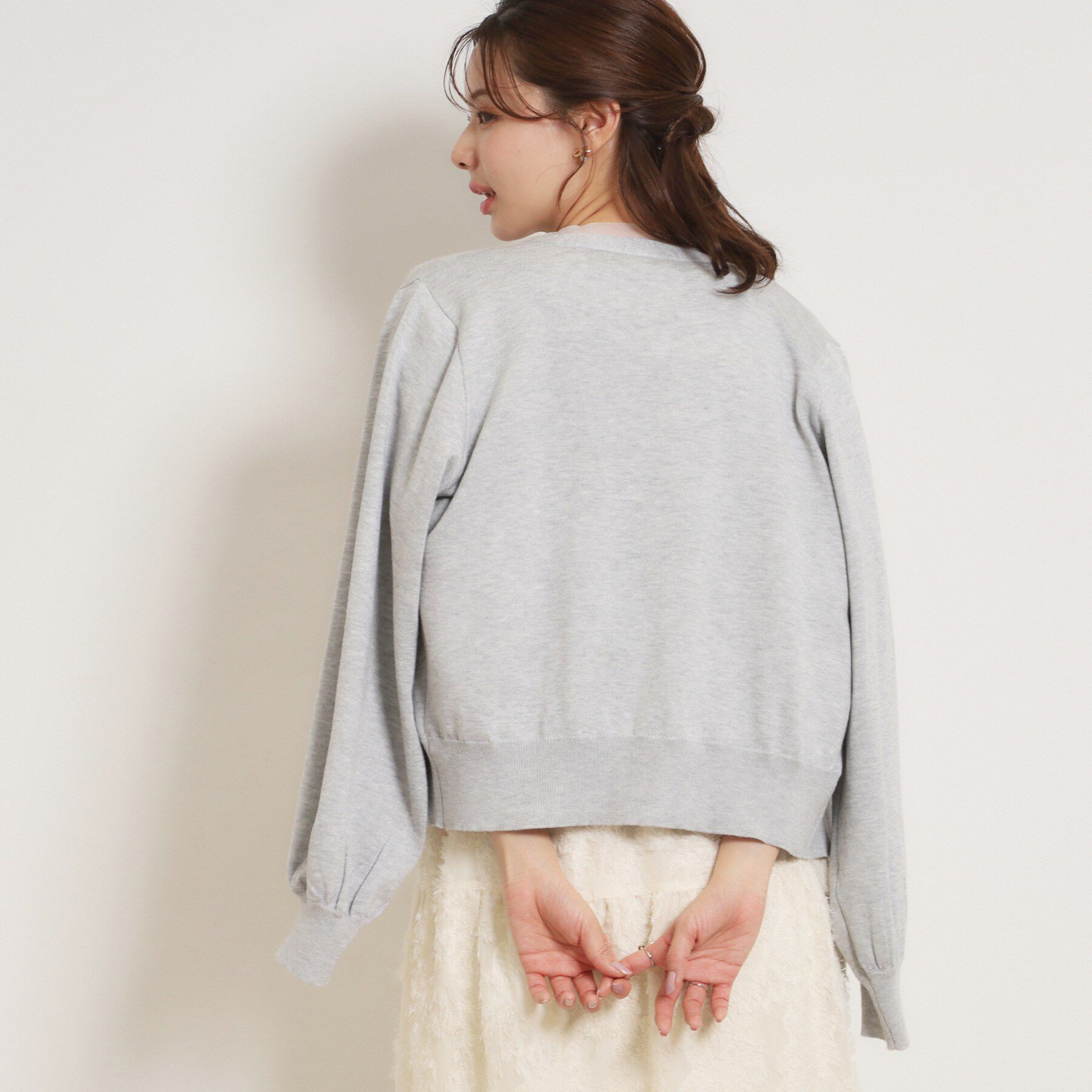 Couture broach「シアードッキングカーディガン」|カーディガン|