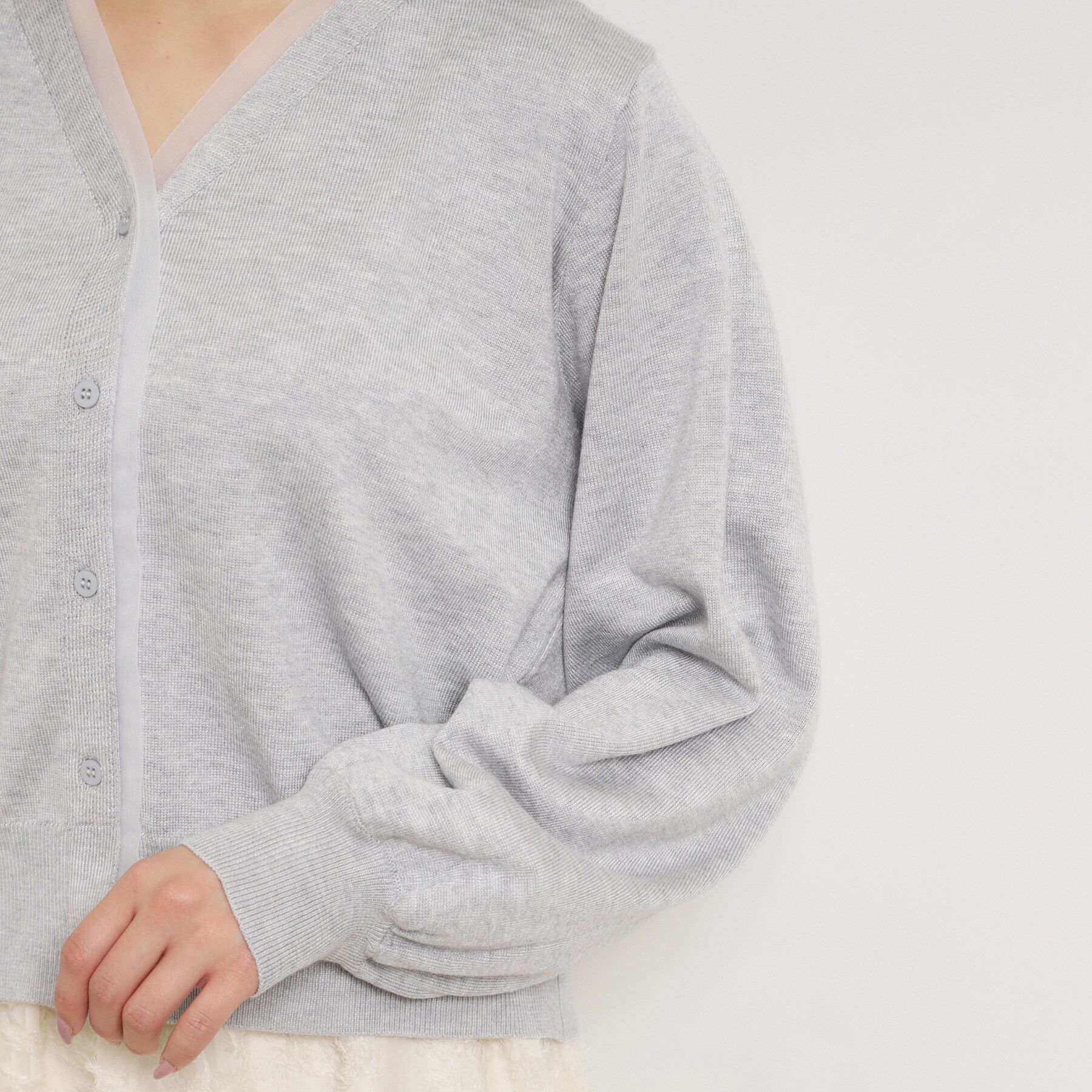 Couture broach「シアードッキングカーディガン」|カーディガン|