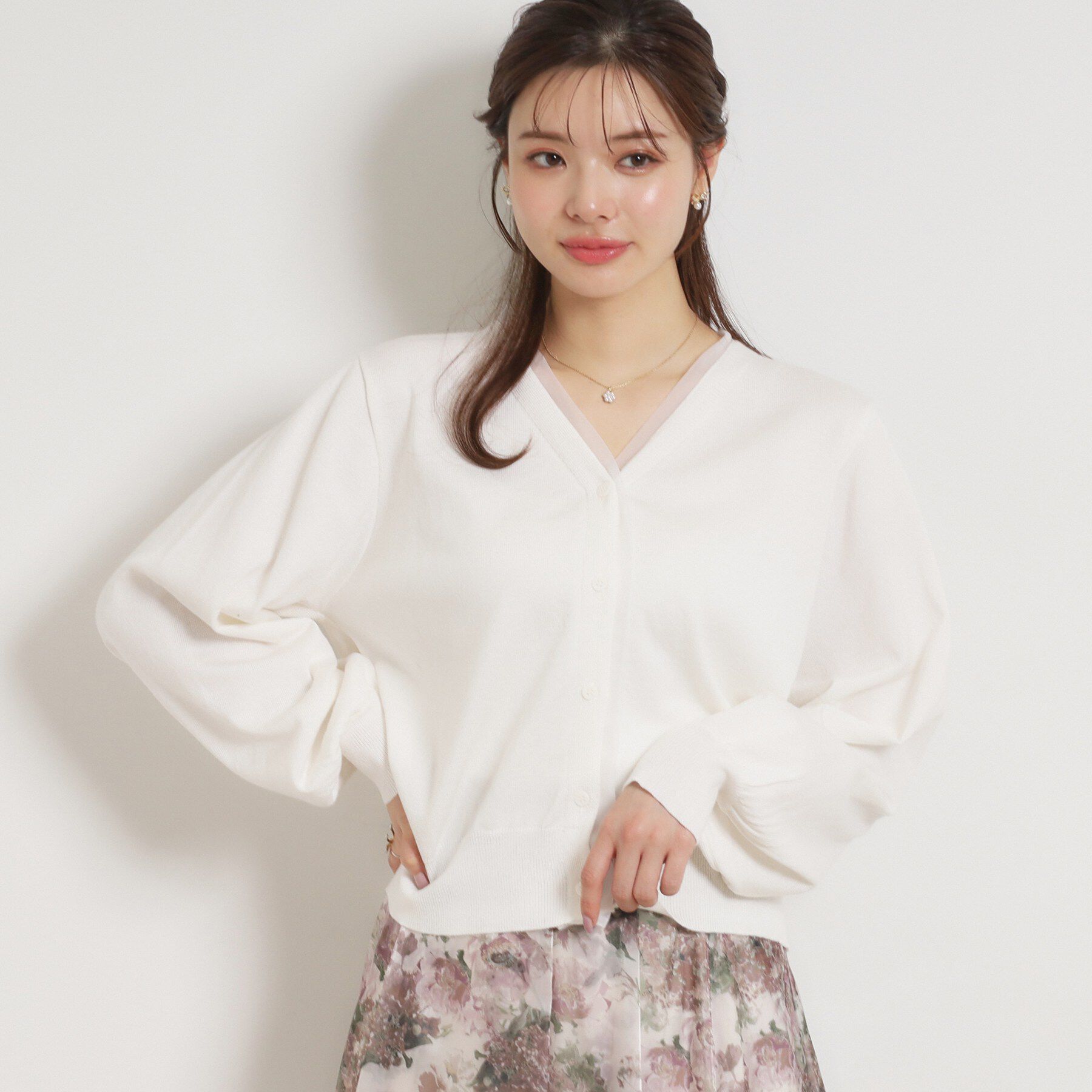 Couture broach「シアードッキングカーディガン」|カーディガン|