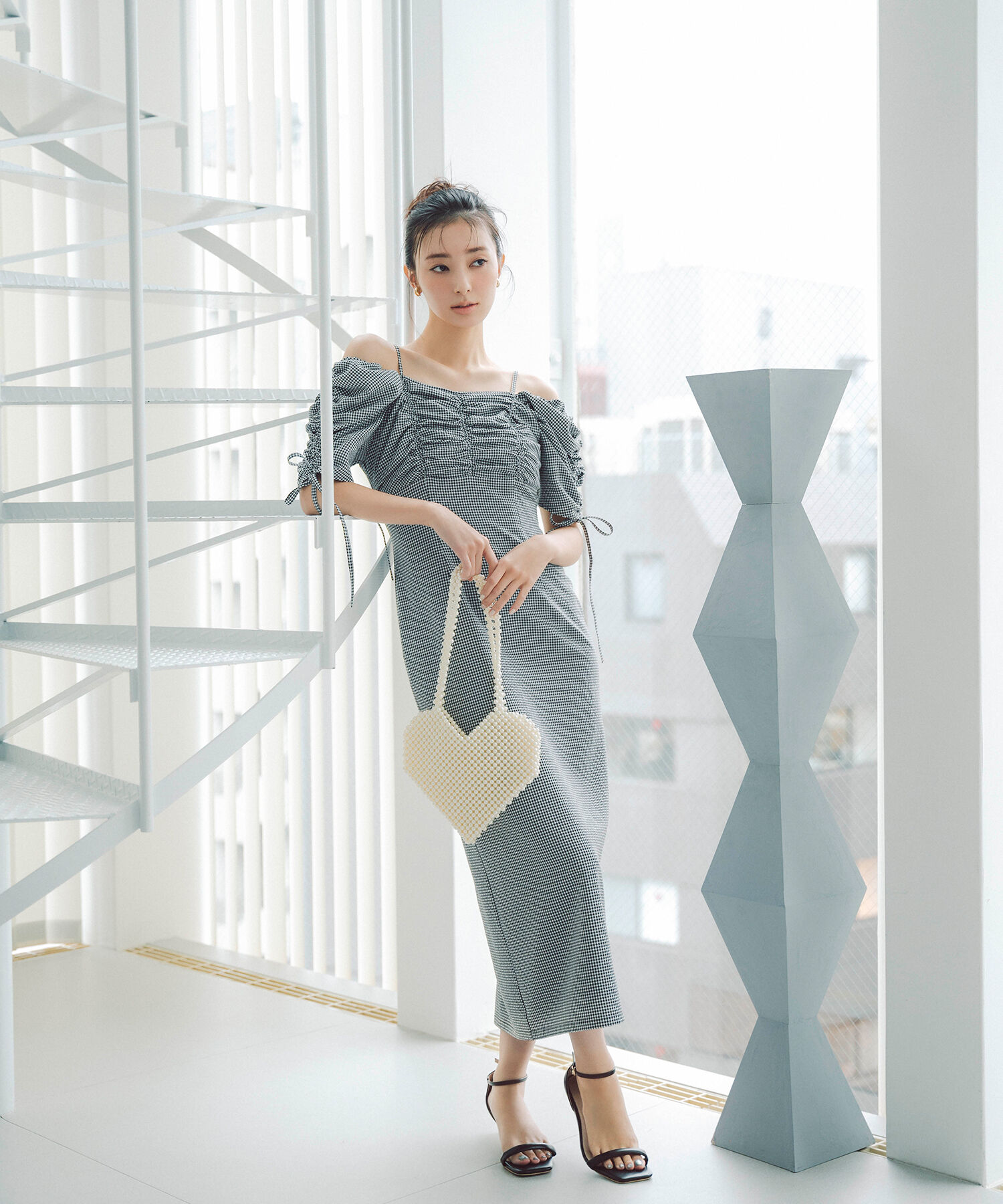  「サッカーオフショルIラインワンピース」|ワンピース|クロ系2