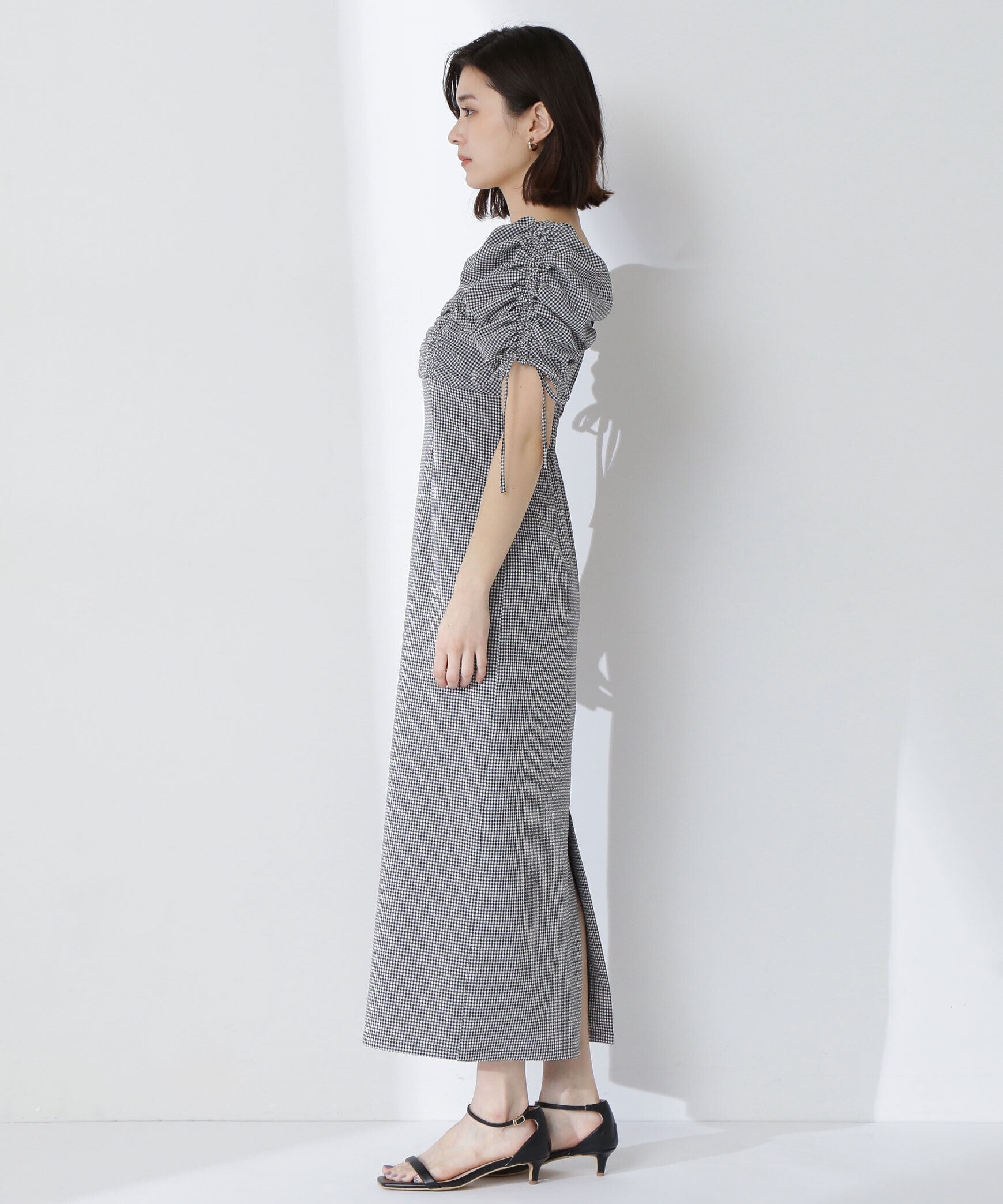  「サッカーオフショルIラインワンピース」|ワンピース|