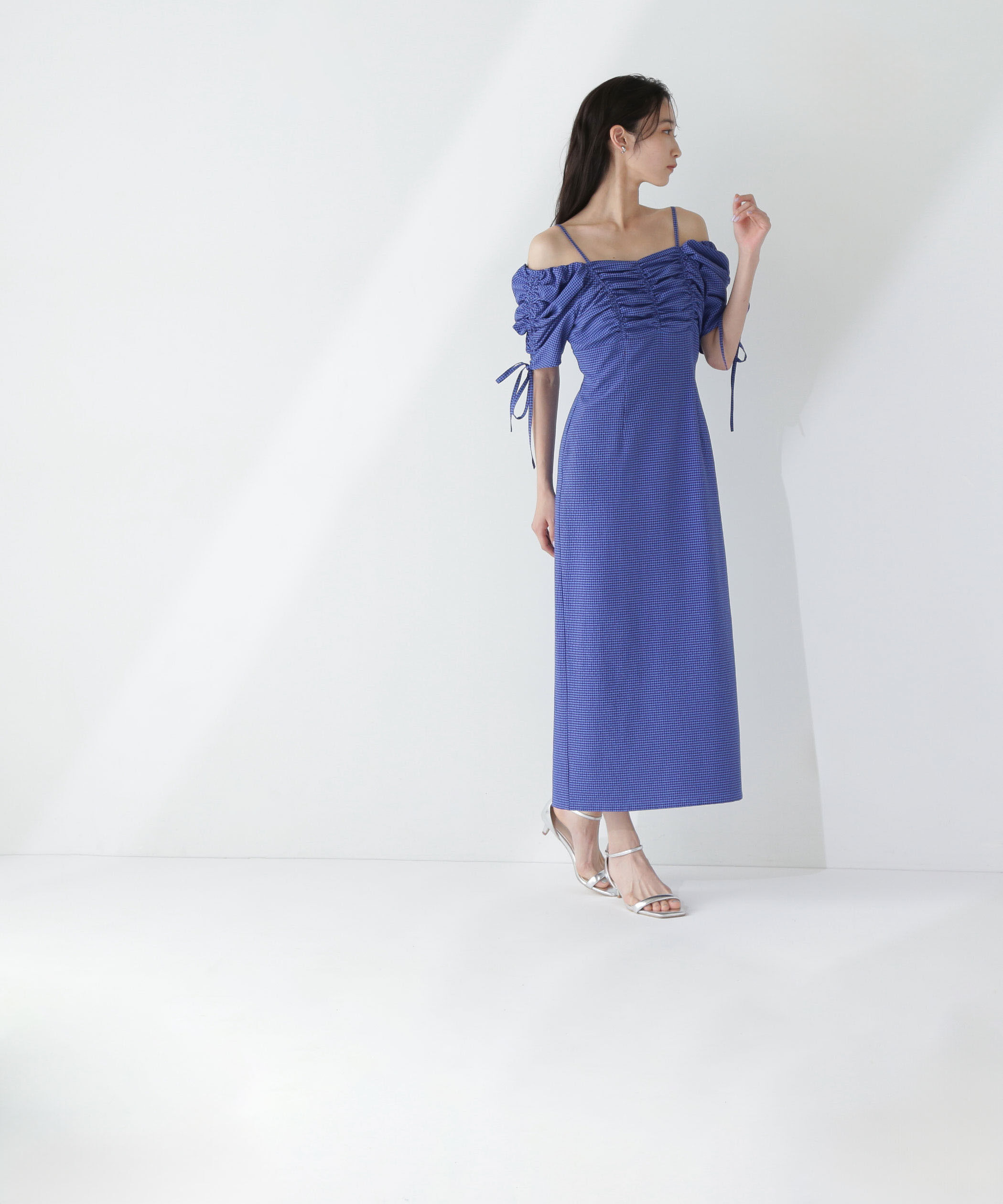  「サッカーオフショルIラインワンピース」|ワンピース|