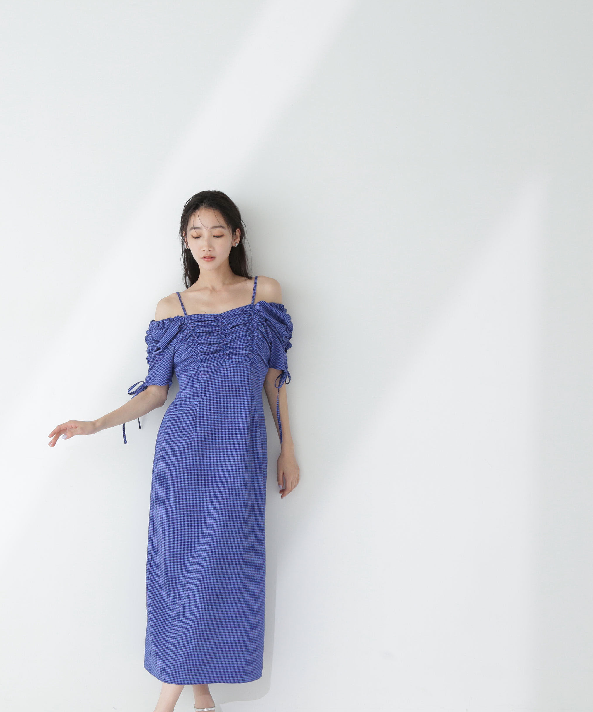  「サッカーオフショルIラインワンピース」|ワンピース|