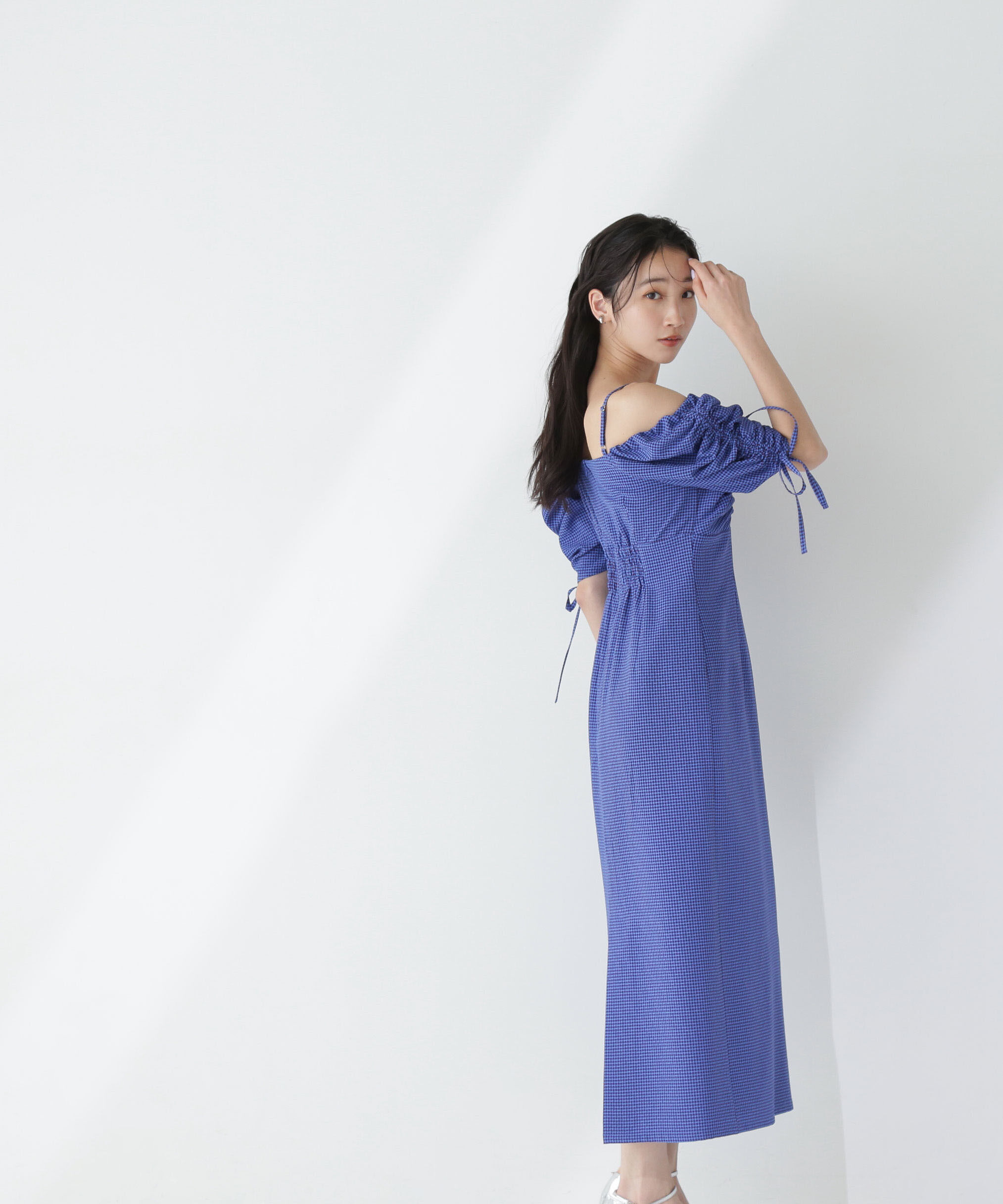  「サッカーオフショルIラインワンピース」|ワンピース|