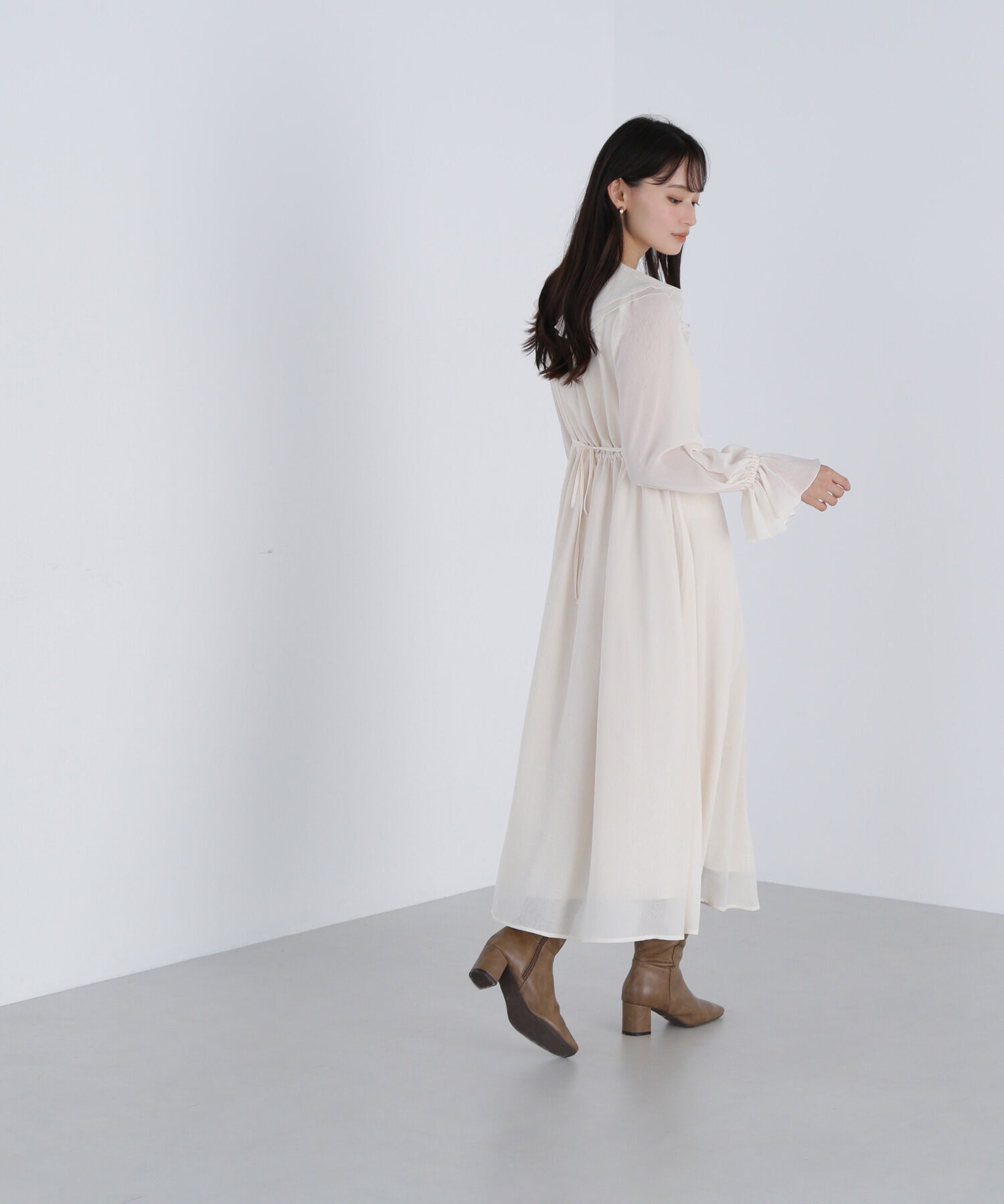  「ラッフルフリルワンピース」|ワンピース|