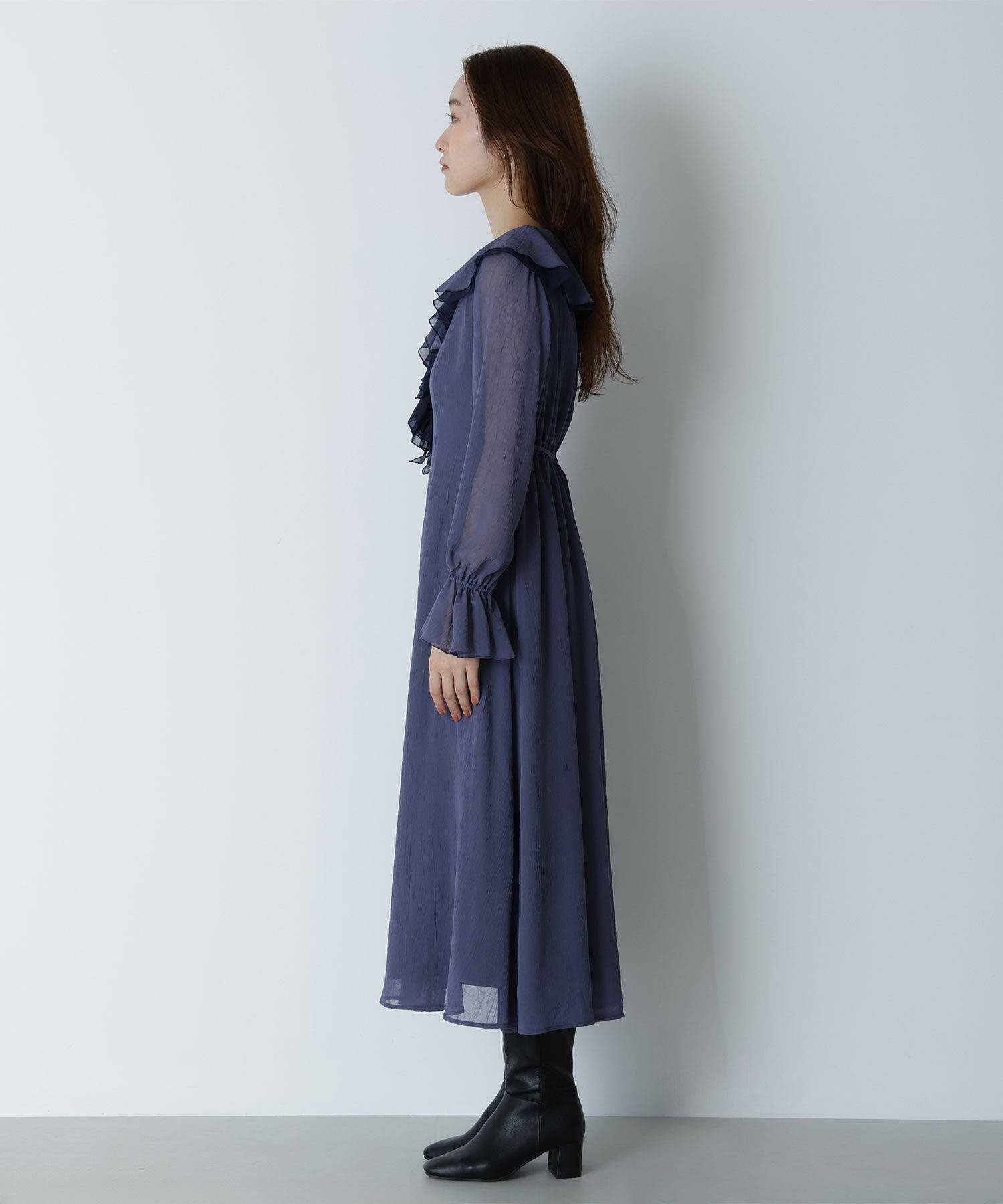  「ラッフルフリルワンピース」|ワンピース|