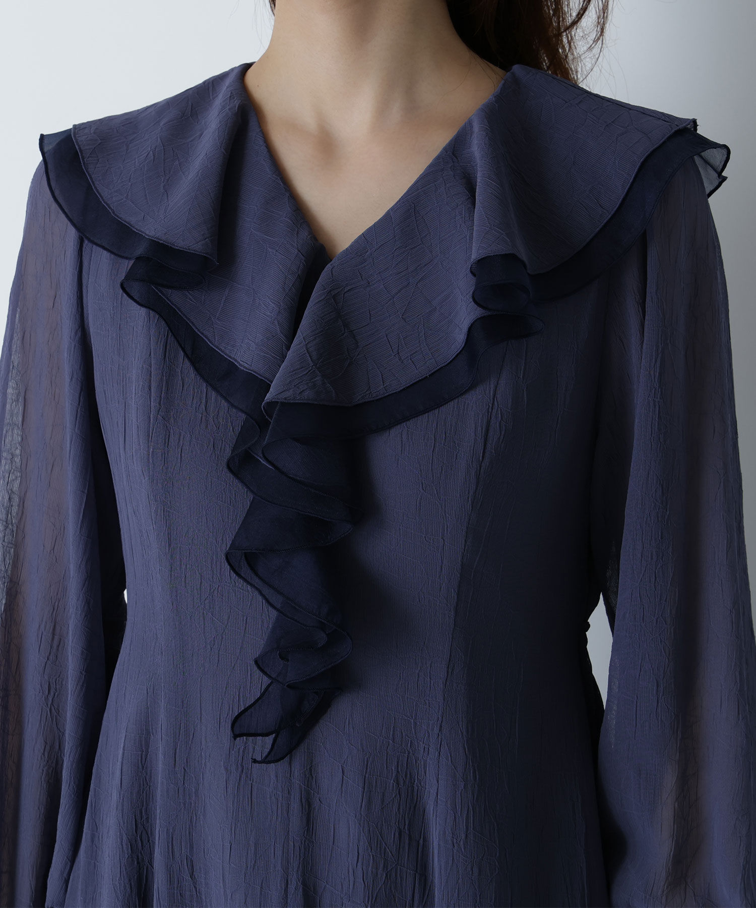  「ラッフルフリルワンピース」|ワンピース|