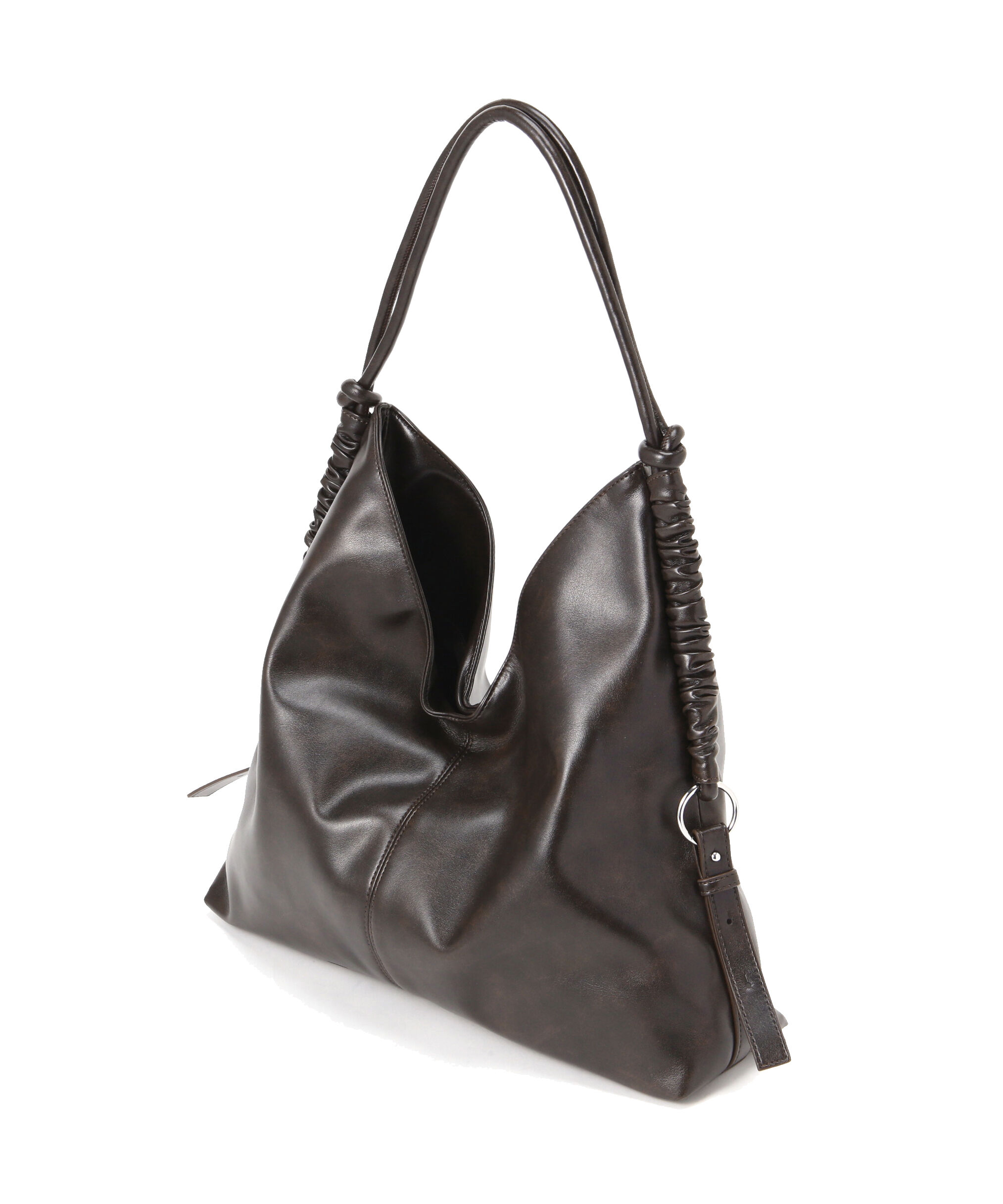  「サイドベルトギャザーショルダーバッグ」|ショルダー・メッセンジャー|