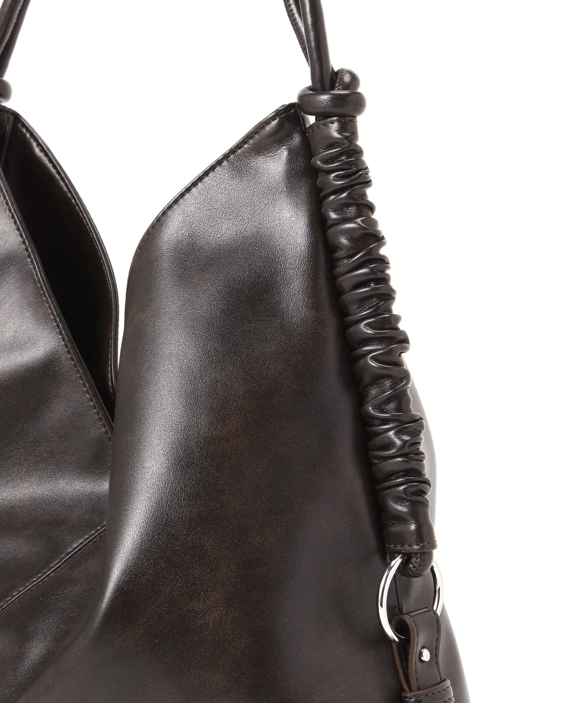  「サイドベルトギャザーショルダーバッグ」|ショルダー・メッセンジャー|