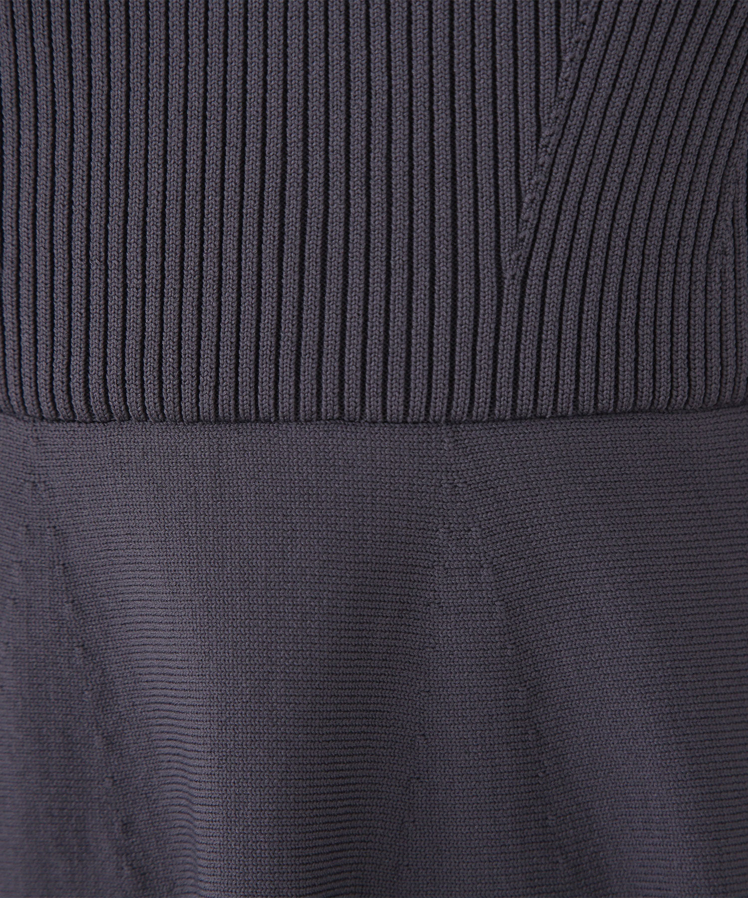  「バイカラーハートネックニットワンピース」|ワンピース|