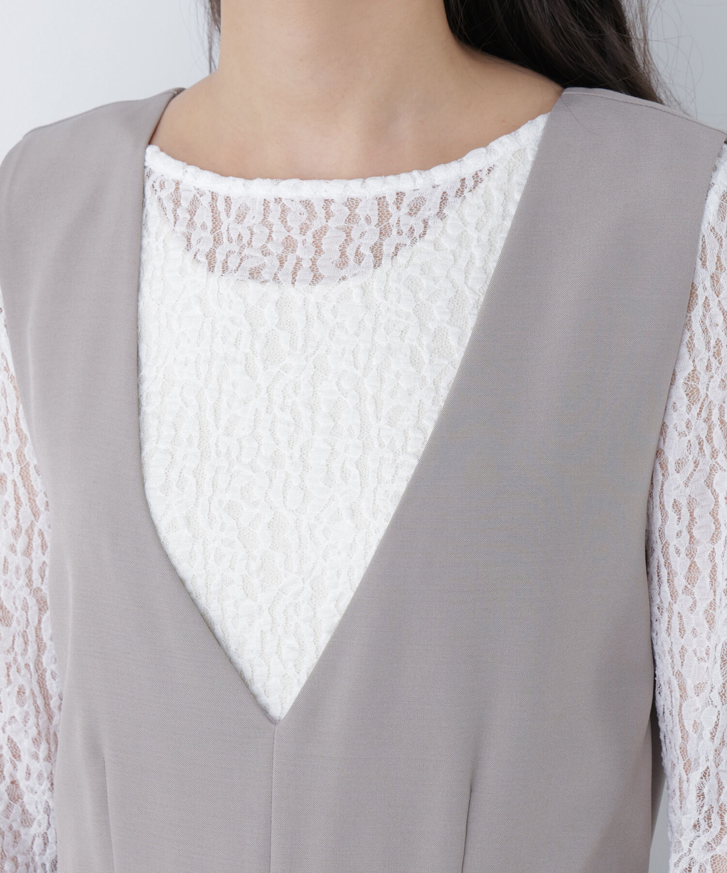  「〈N.〉Ｖネックオールインワン」|ワンピース|