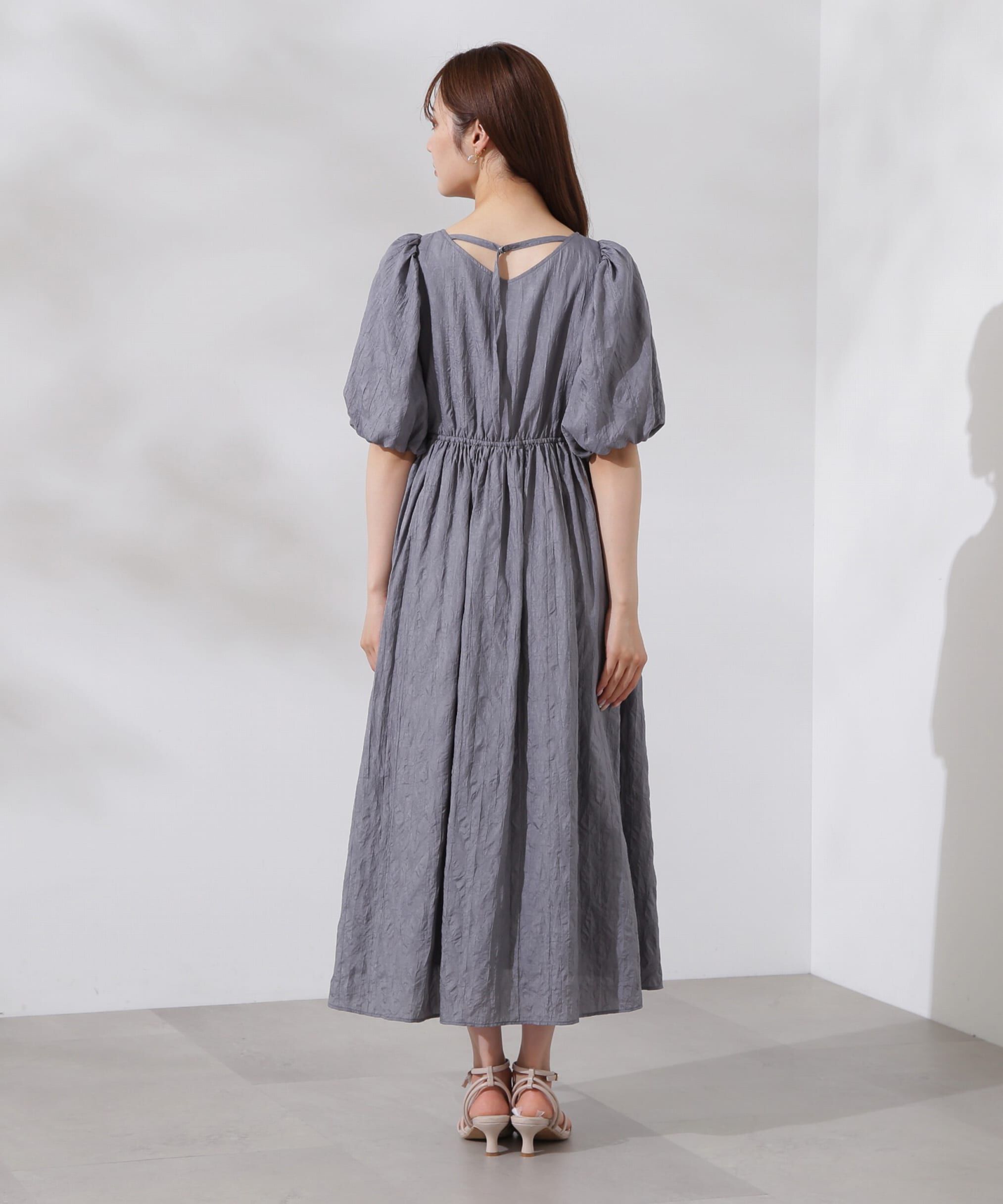 PROPORTION BODY DRESSING「ワッシャーサテンワンピース」|ワンピース|