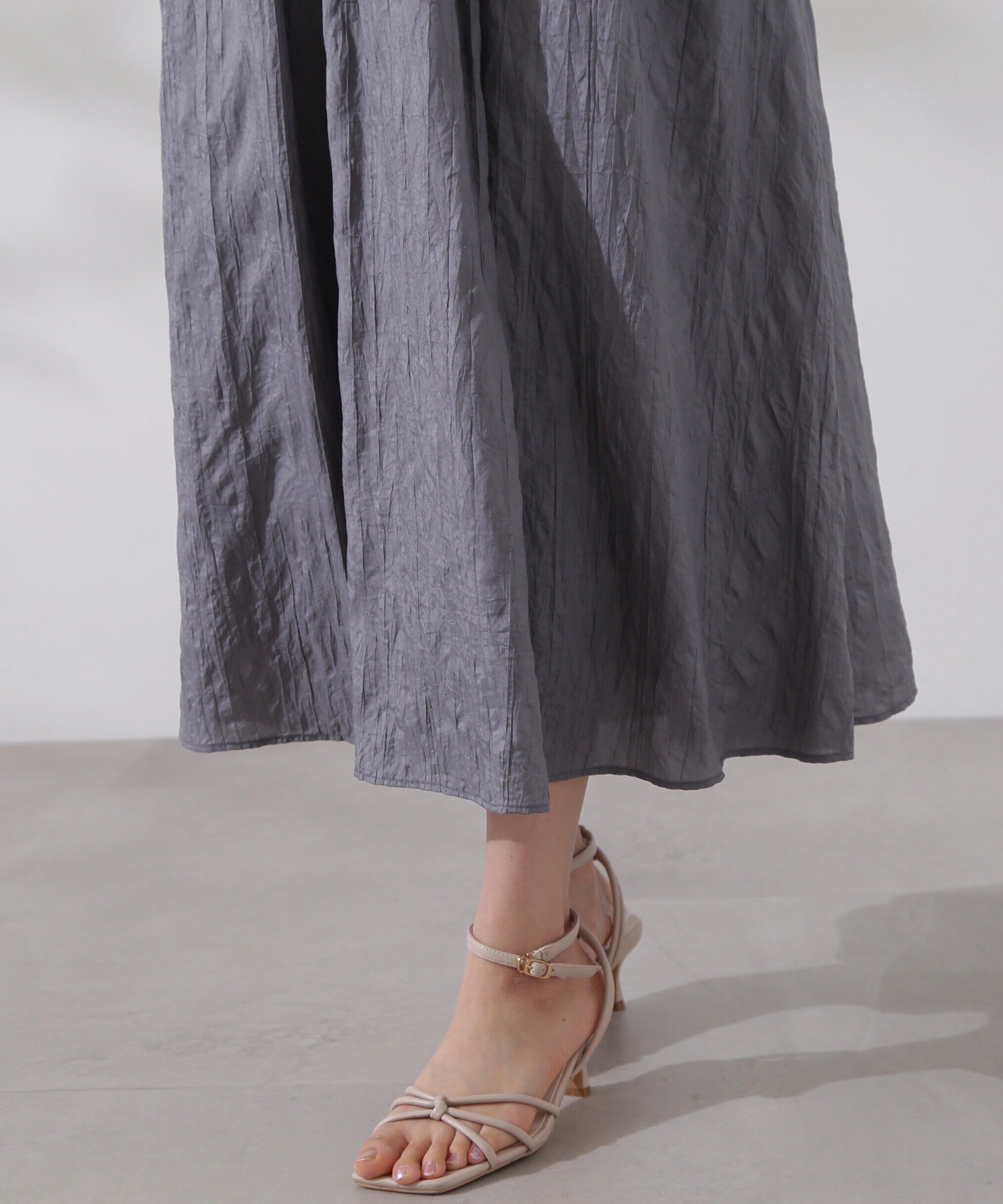 PROPORTION BODY DRESSING「ワッシャーサテンワンピース」|ワンピース|