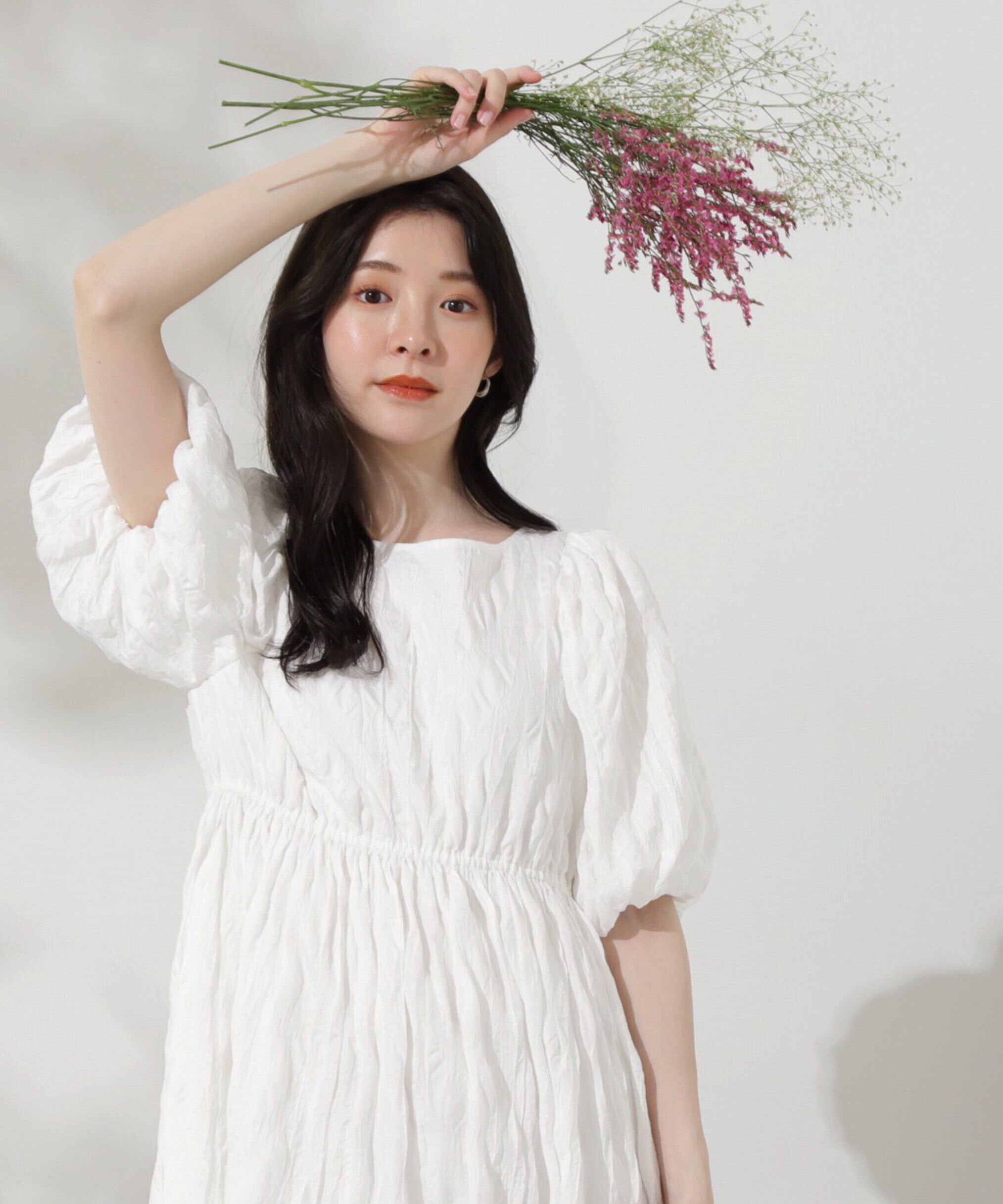 PROPORTION BODY DRESSING「ワッシャーサテンワンピース」|ワンピース|