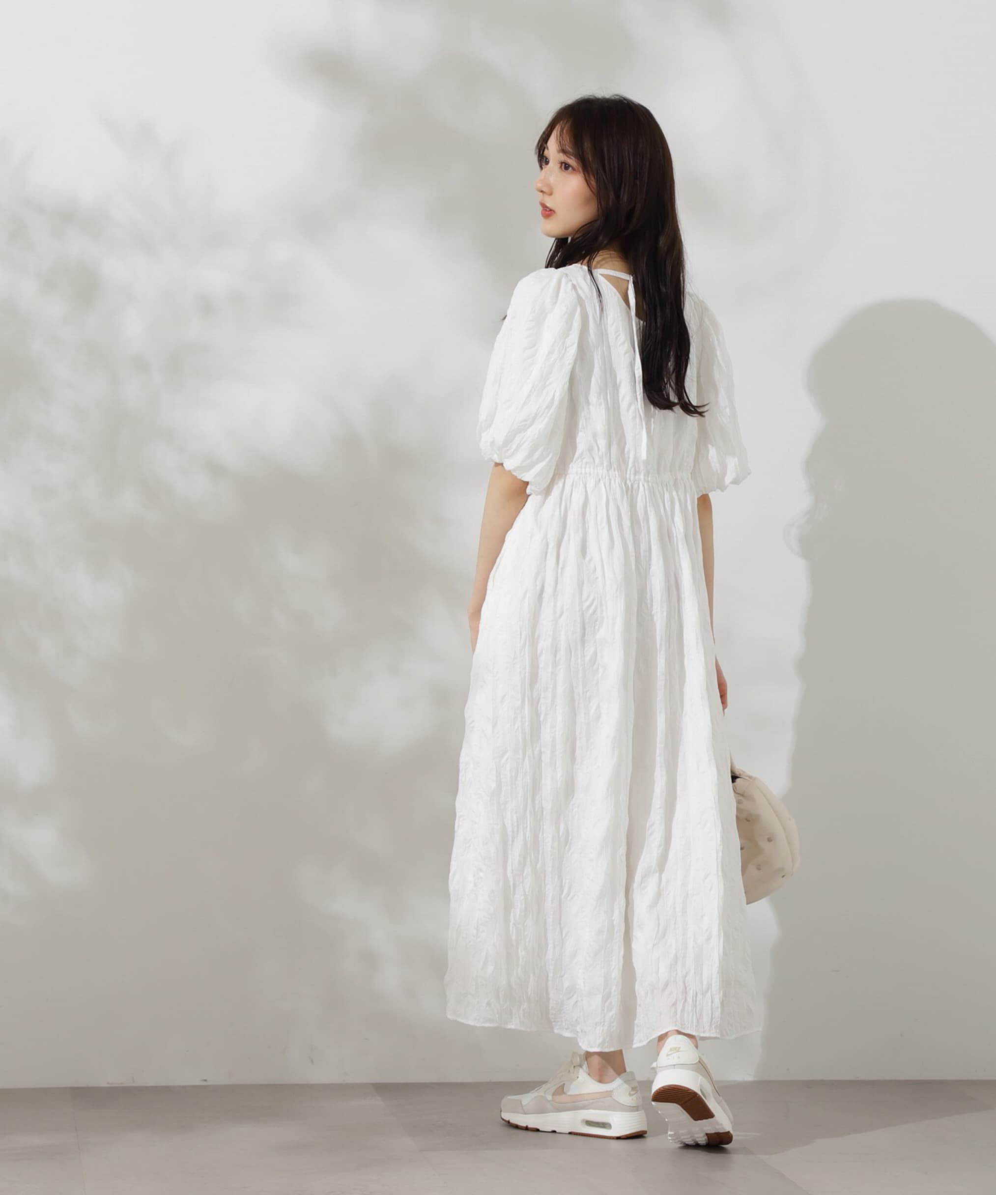 PROPORTION BODY DRESSING「ワッシャーサテンワンピース」|ワンピース|