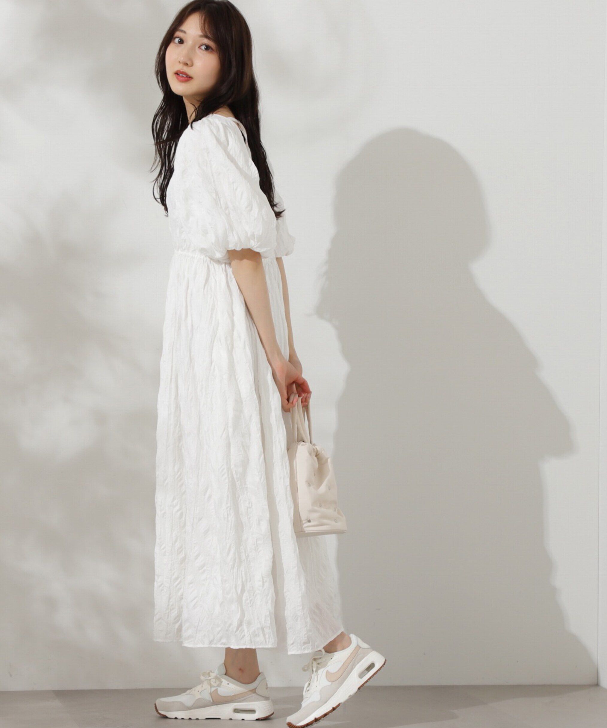 PROPORTION BODY DRESSING「ワッシャーサテンワンピース」|ワンピース|