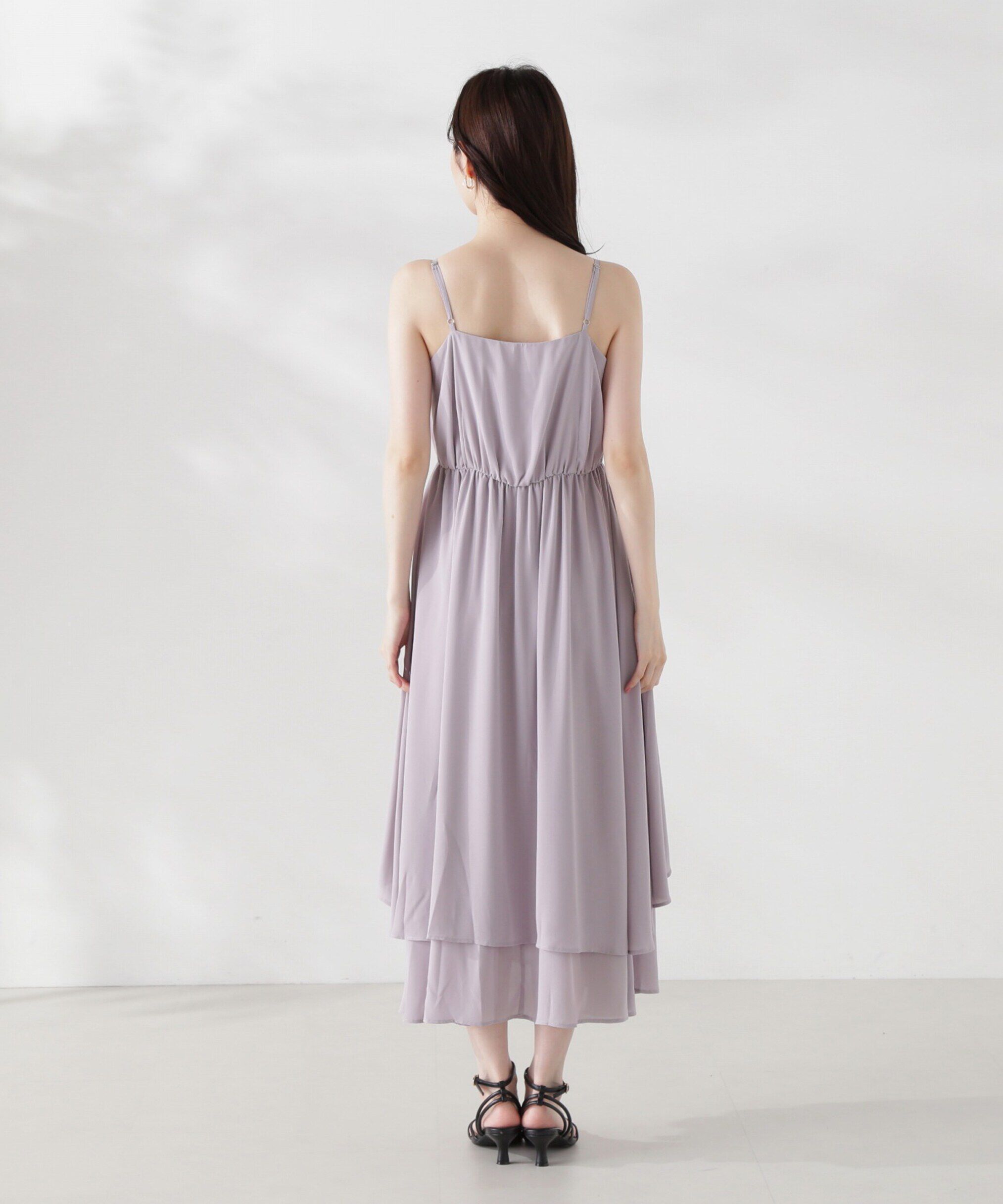 PROPORTION BODY DRESSING「テープヤーンニット&times;キャミワンピースセット24AW」|ワンピース|