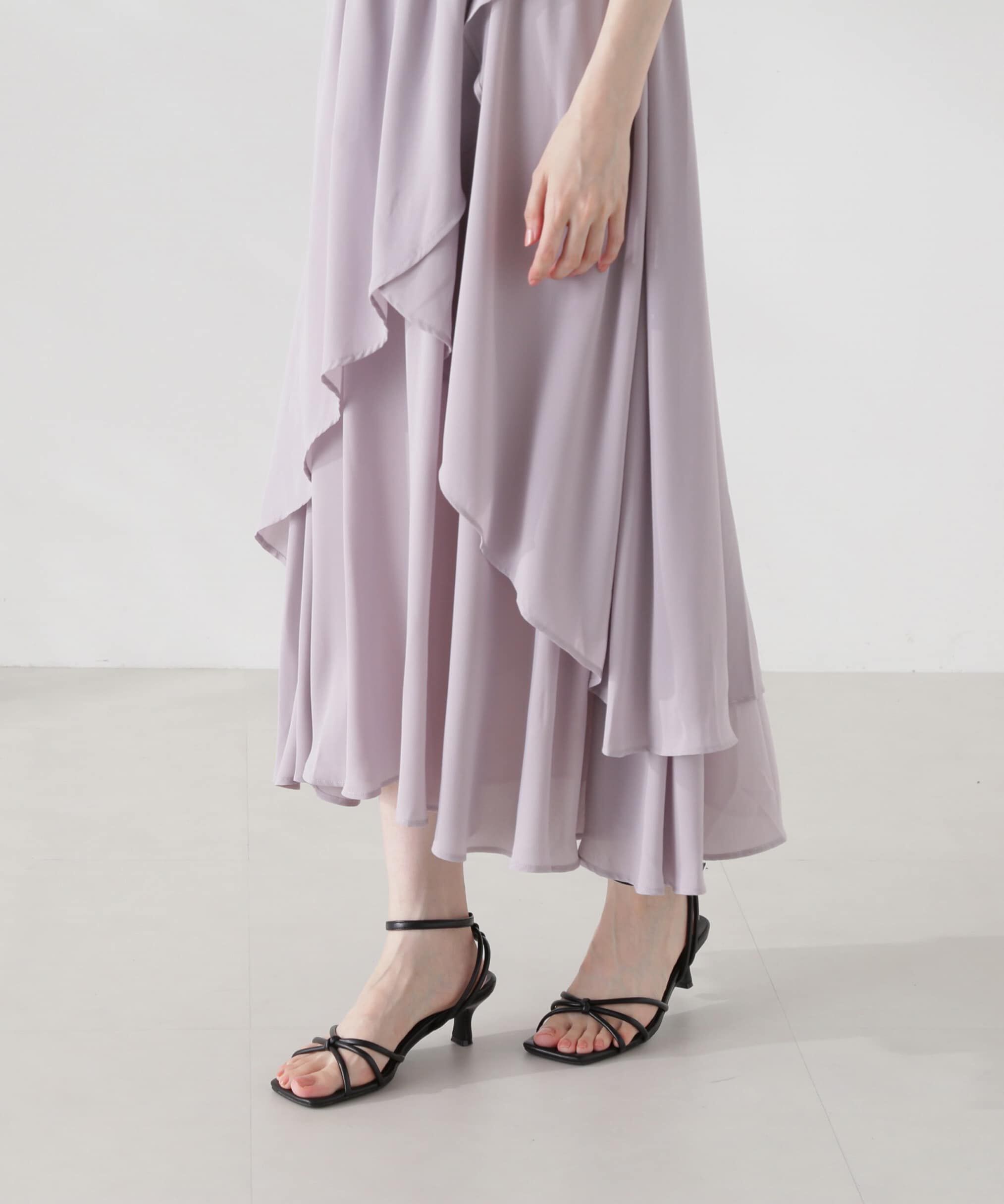 PROPORTION BODY DRESSING「テープヤーンニット&times;キャミワンピースセット24AW」|ワンピース|