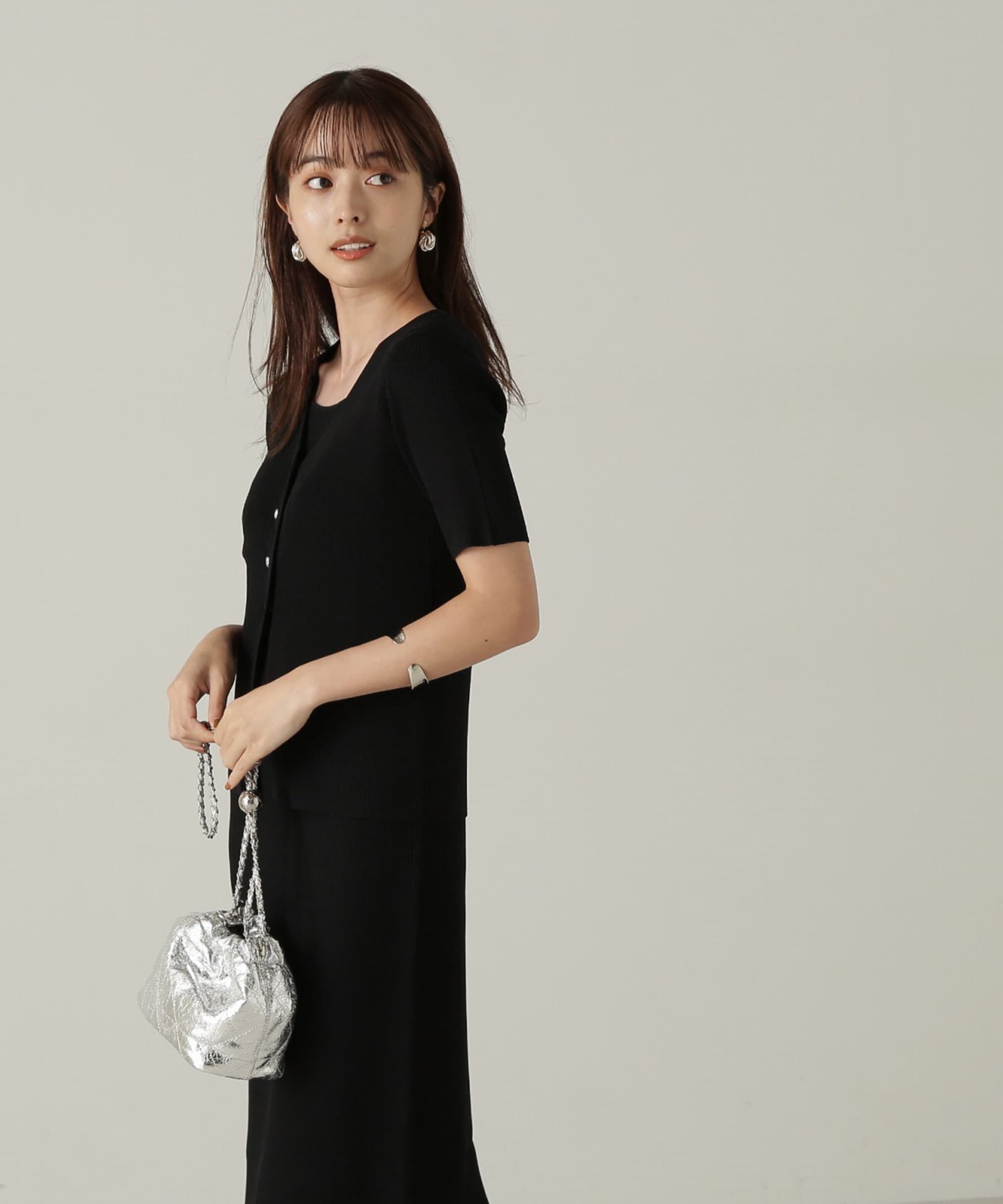 PROPORTION BODY DRESSING「リブカーデ付ニットナローワンピース」|ワンピース|