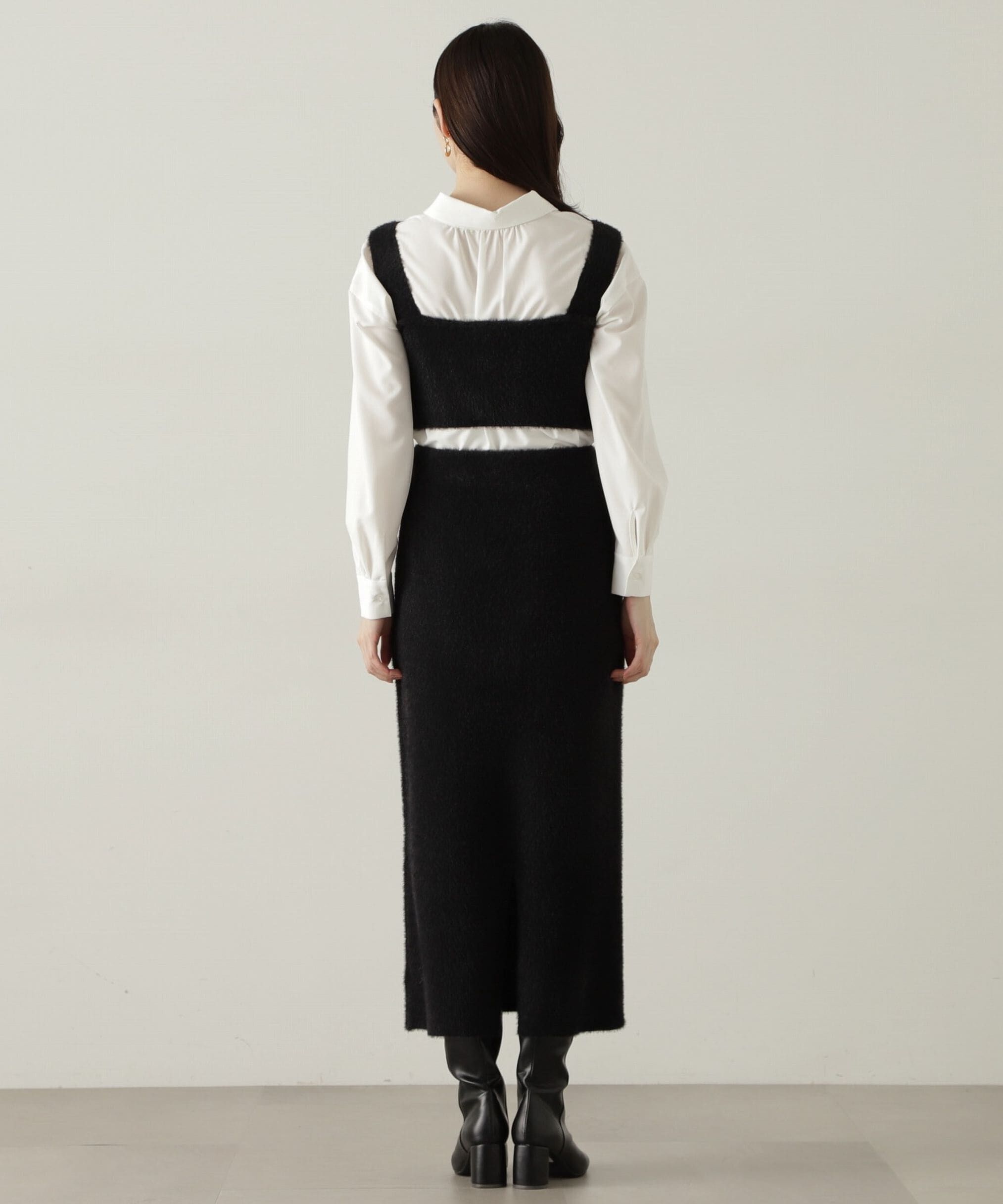 PROPORTION BODY DRESSING「シャギービスチェセットアップ　24AW」|ワンピース|