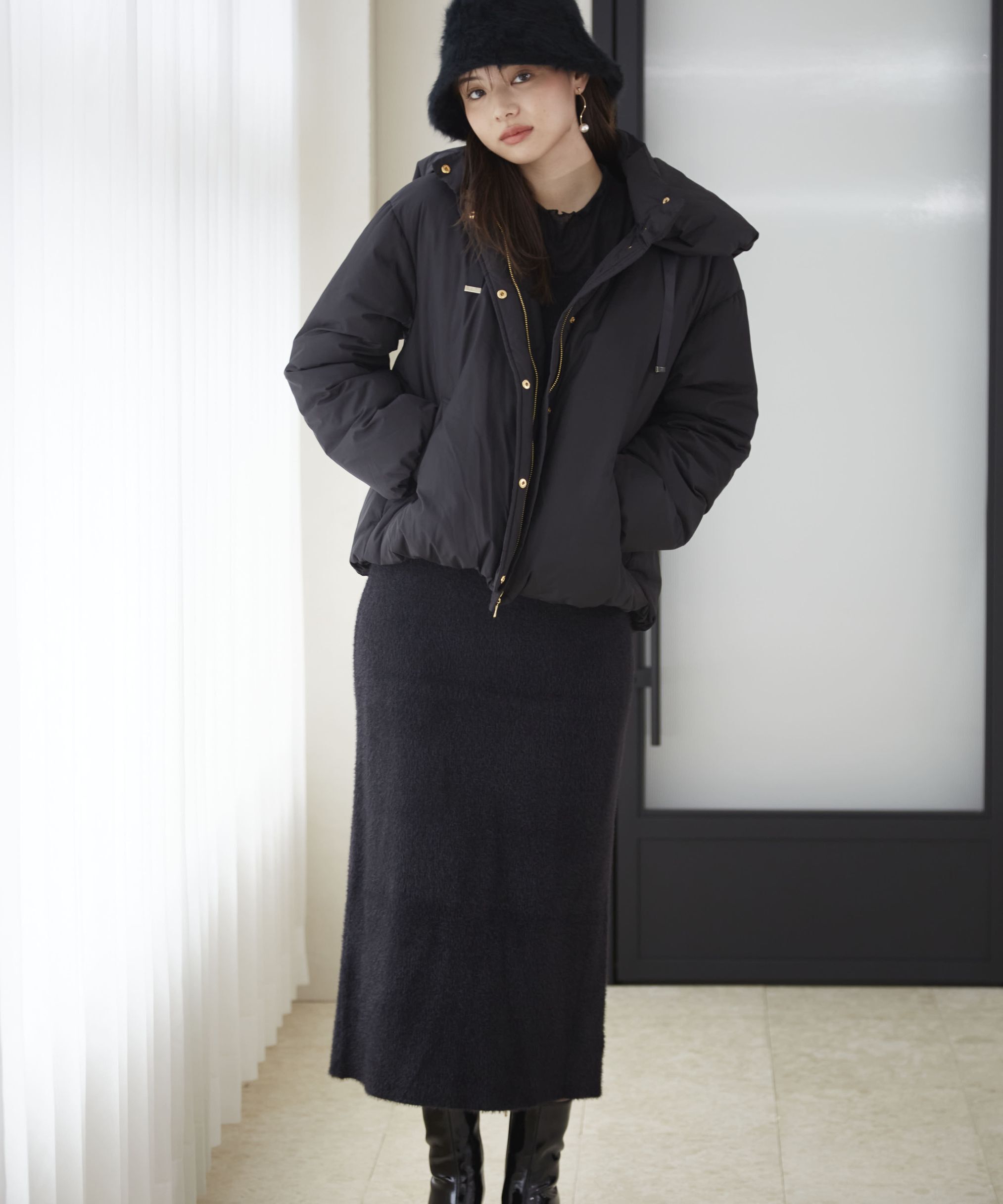 PROPORTION BODY DRESSING「シャギービスチェセットアップ　24AW」|ワンピース|