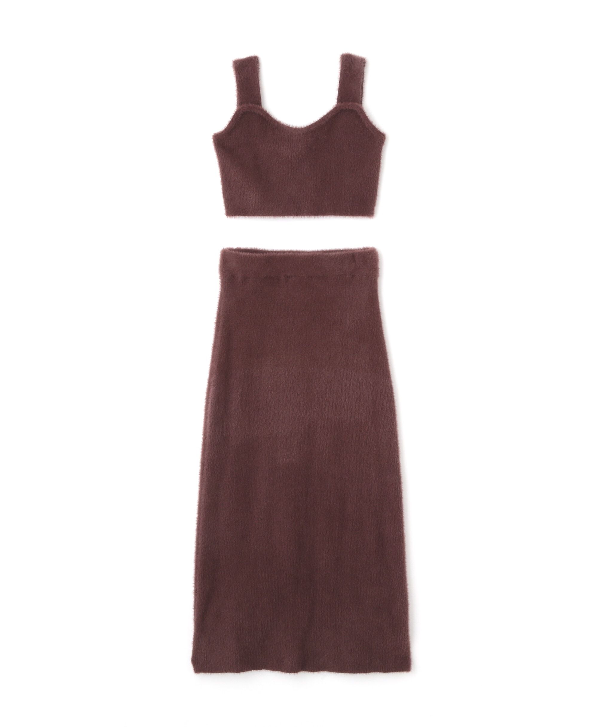 PROPORTION BODY DRESSING「シャギービスチェセットアップ　24AW」|ワンピース|