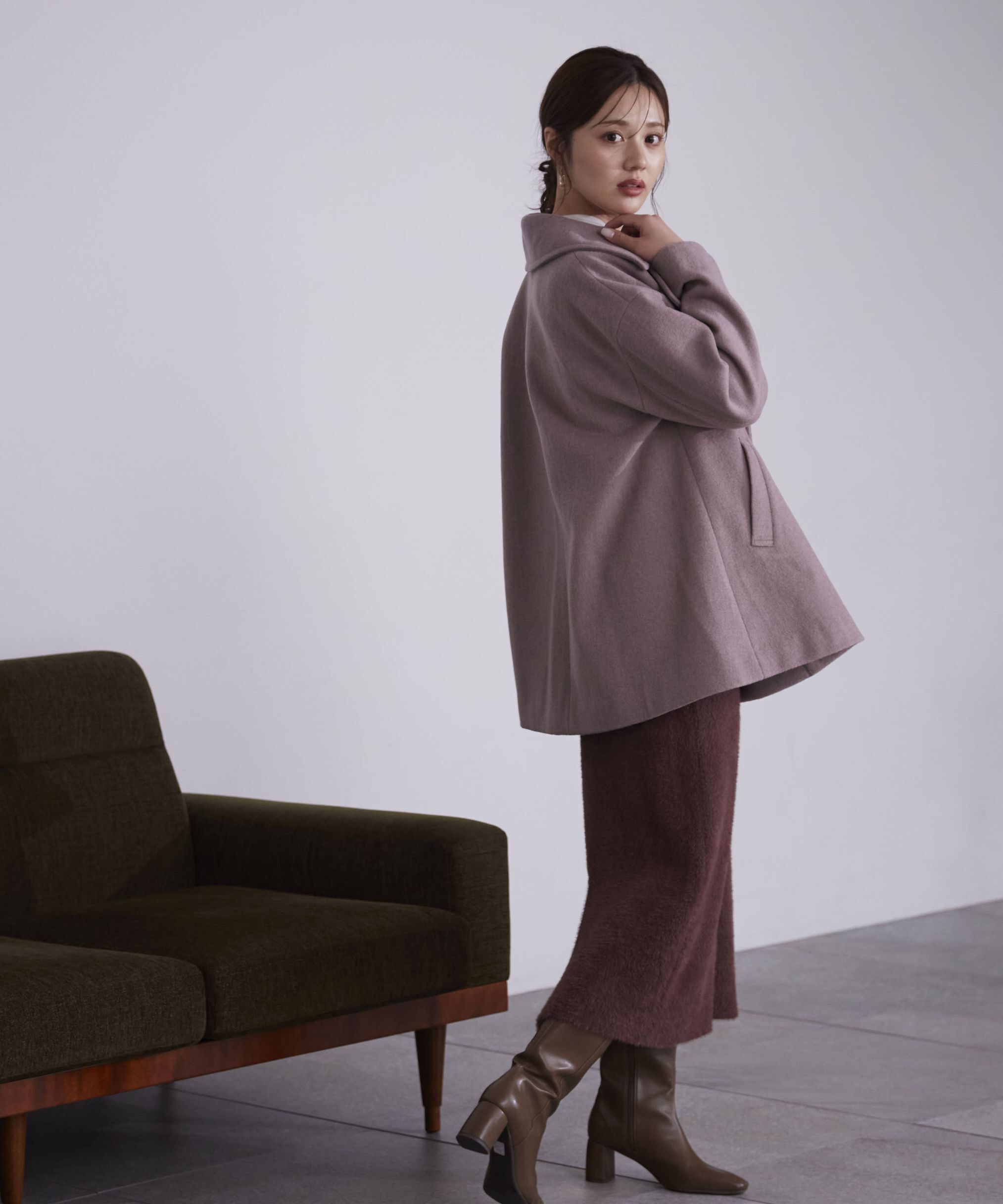 PROPORTION BODY DRESSING「シャギービスチェセットアップ　24AW」|ワンピース|