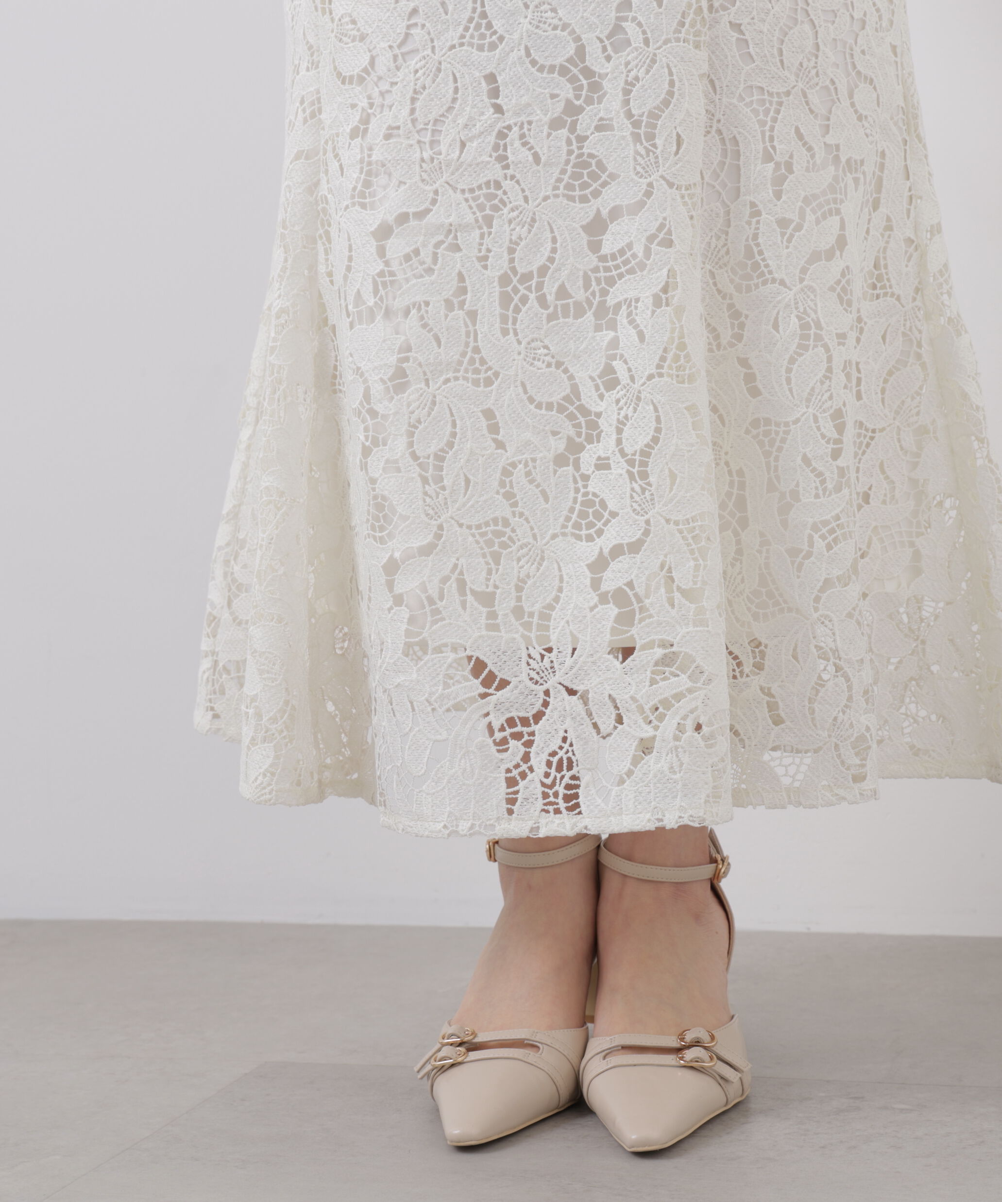 PROPORTION BODY DRESSING「レースマーメイドスカート　26SS」|スカート|