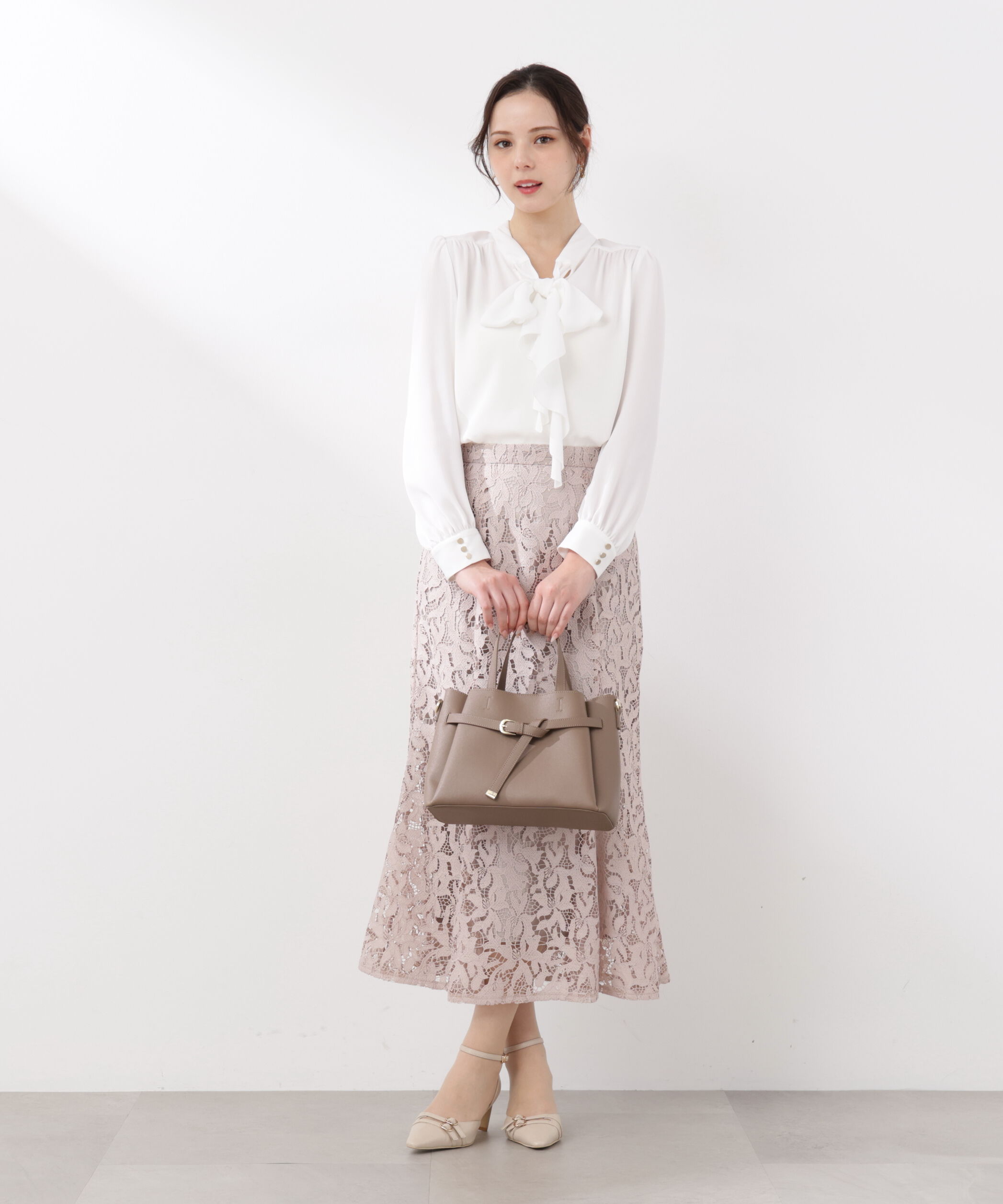 PROPORTION BODY DRESSING「レースマーメイドスカート　26SS」|スカート|