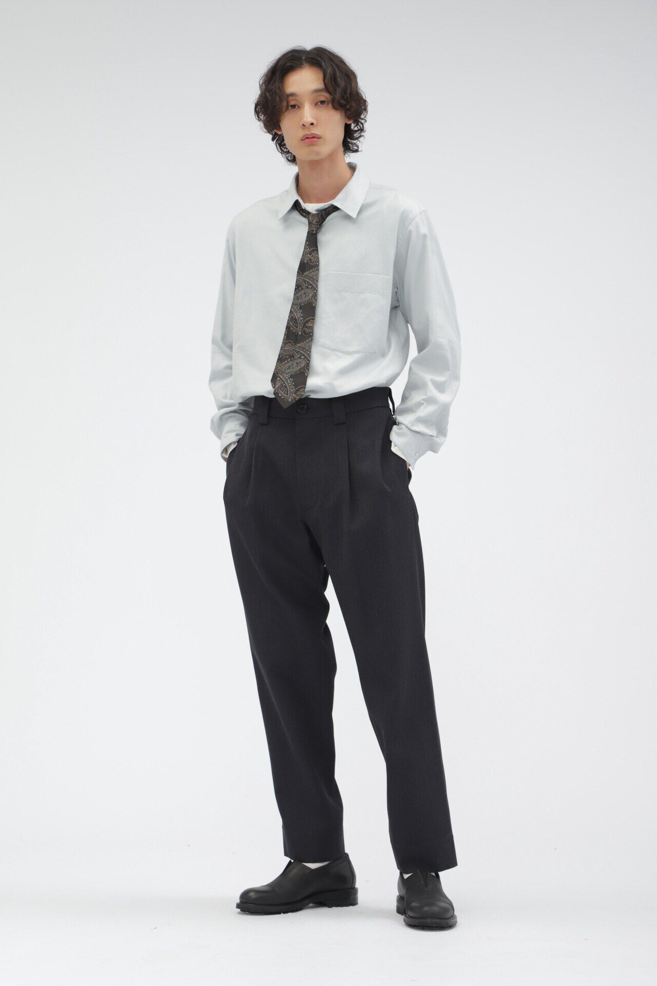 MARGARET HOWELL「THREE TONE PAISLEY TIE」|ネクタイ・蝶ネクタイ|