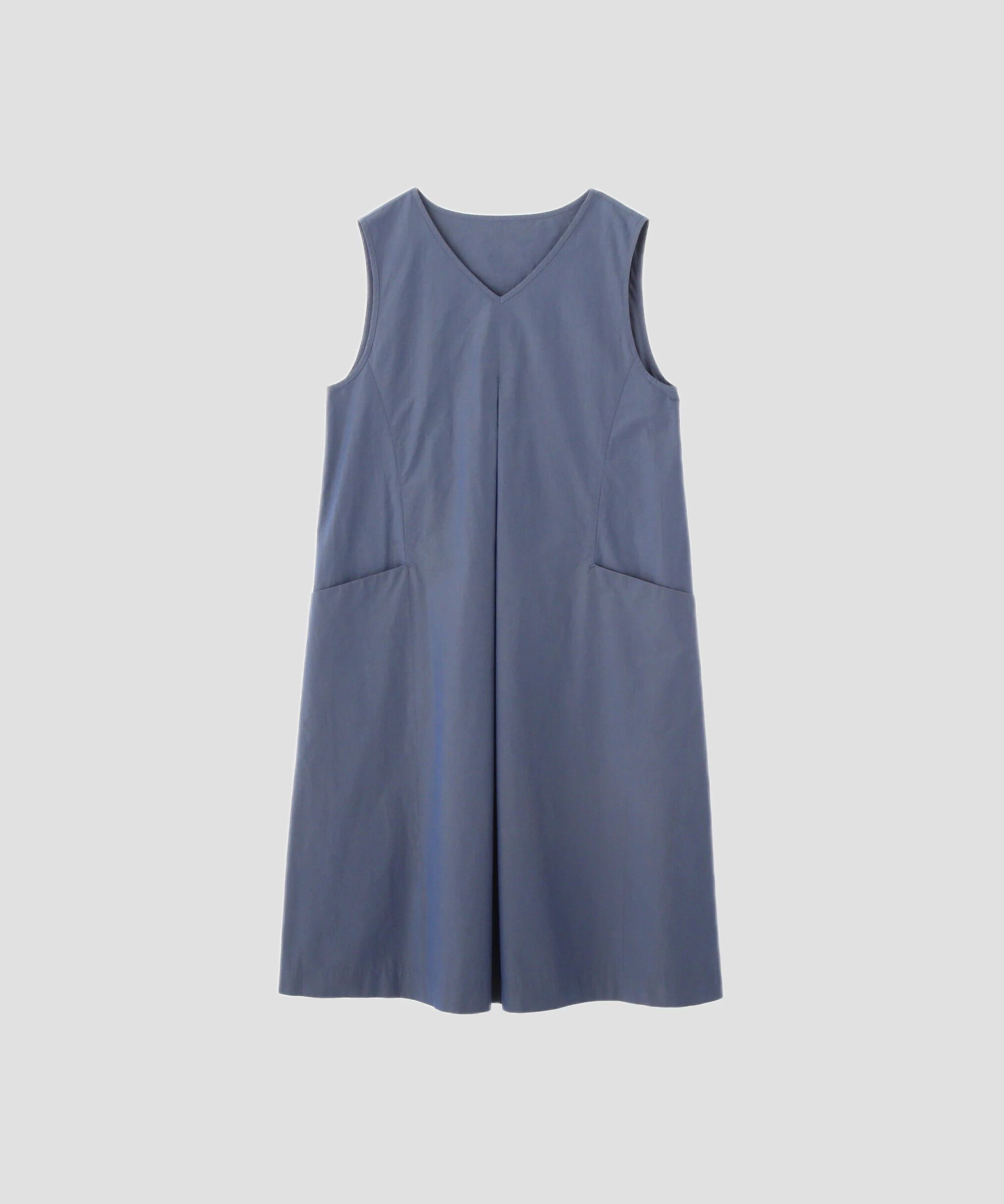  「COTTON CHAMBRAY DRESS」|ワンピース|
