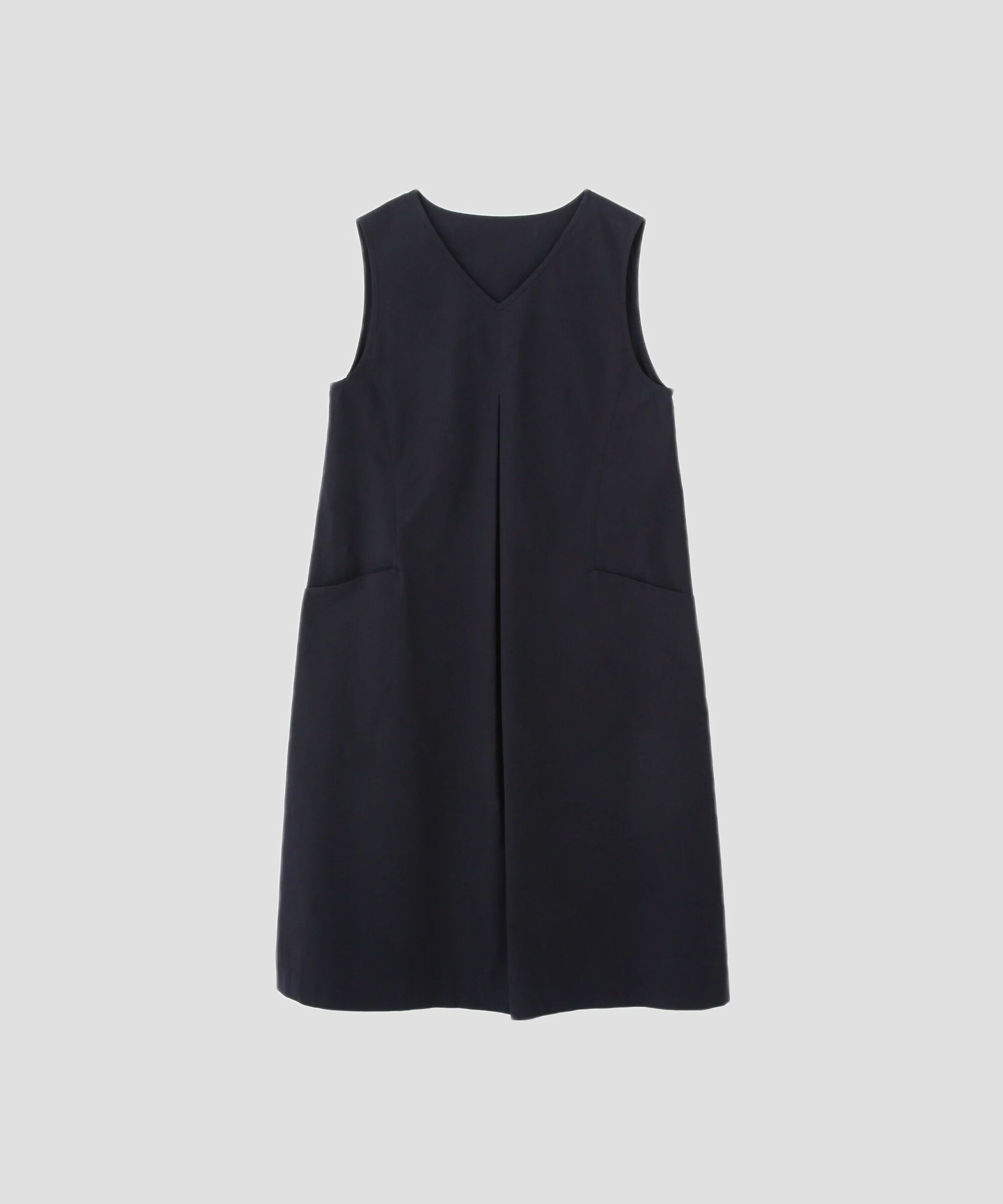  「COTTON CHAMBRAY DRESS」|ワンピース|