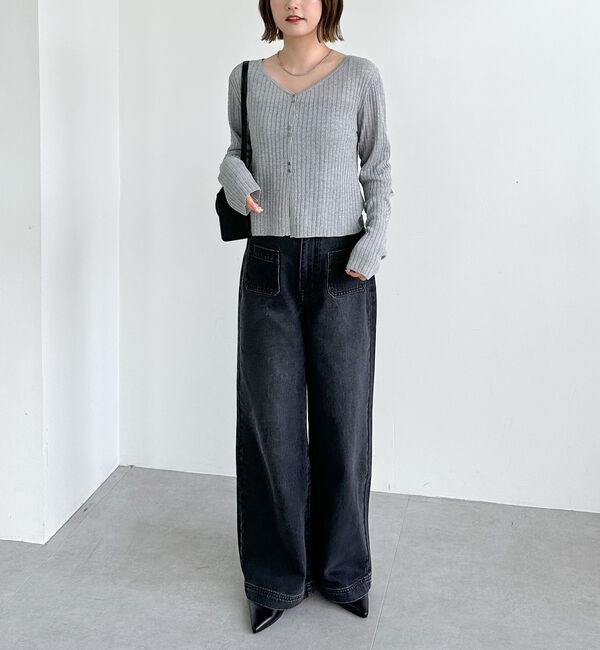 archives「ハリヌキリブシアーニットカーディガン」|カーディガン|