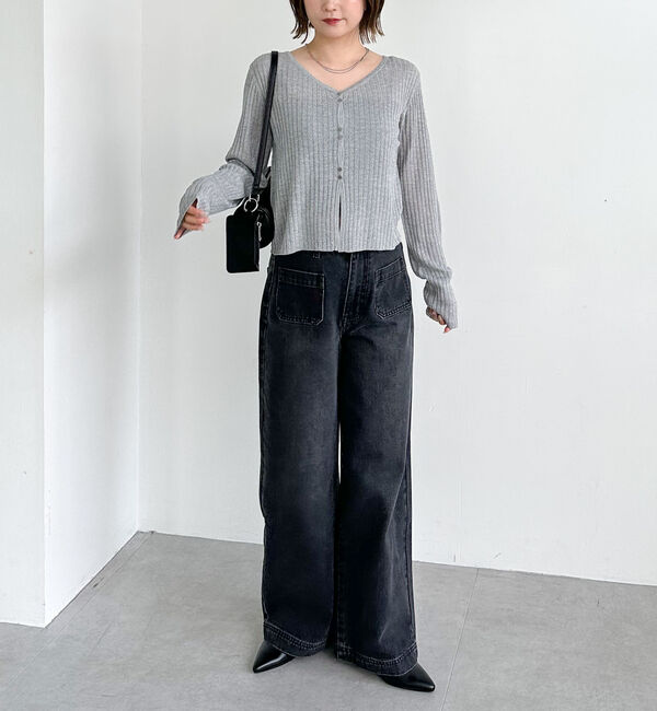 archives「ハリヌキリブシアーニットカーディガン」|カーディガン|