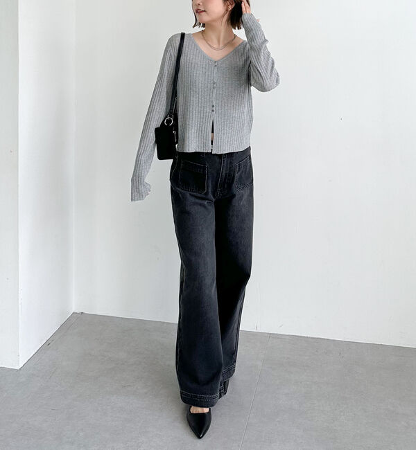 archives「ハリヌキリブシアーニットカーディガン」|カーディガン|