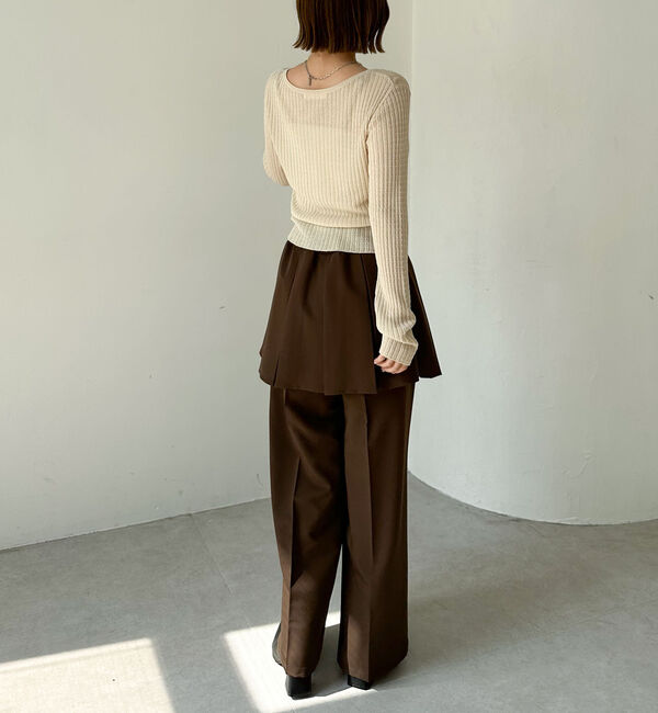 archives「ハリヌキリブシアーニットカーディガン」|カーディガン|