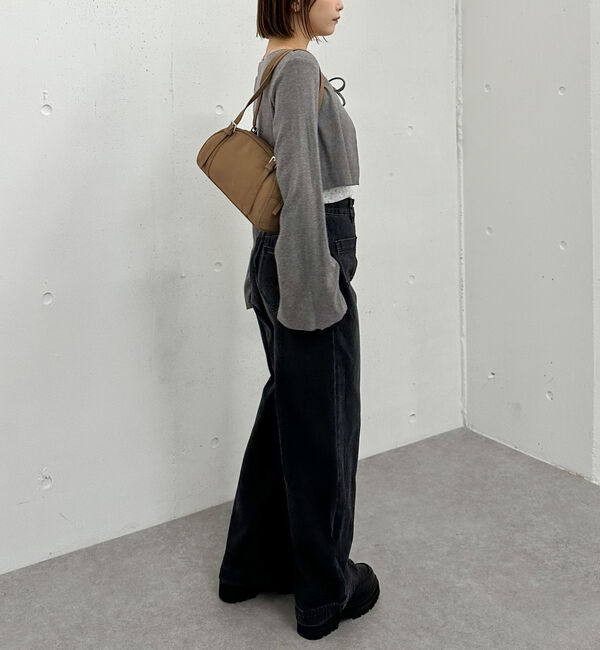 archives「起毛カットリブＣＤ&times;花柄キャミＳＥＴ」|カーディガン|